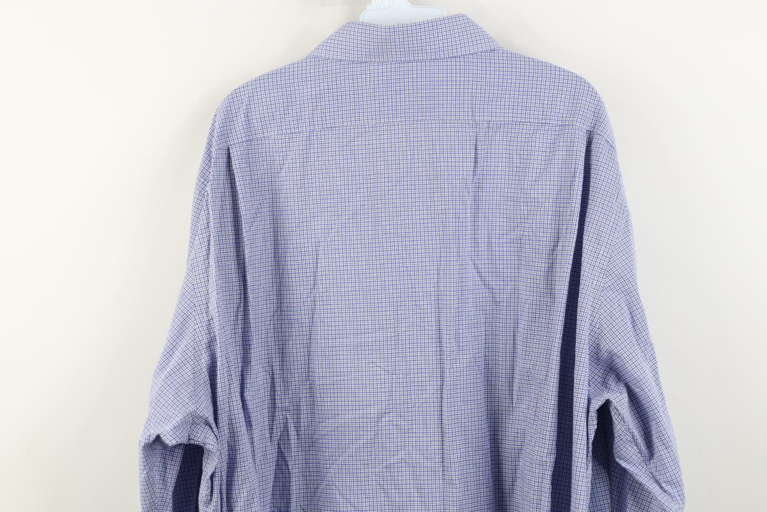 Polo Ralph Lauren Ralph Lauren Fit Non Iron Collared Button Shirt Blue Plaid Size US L / EU 52-54 / 3 - 10 Thumbnail