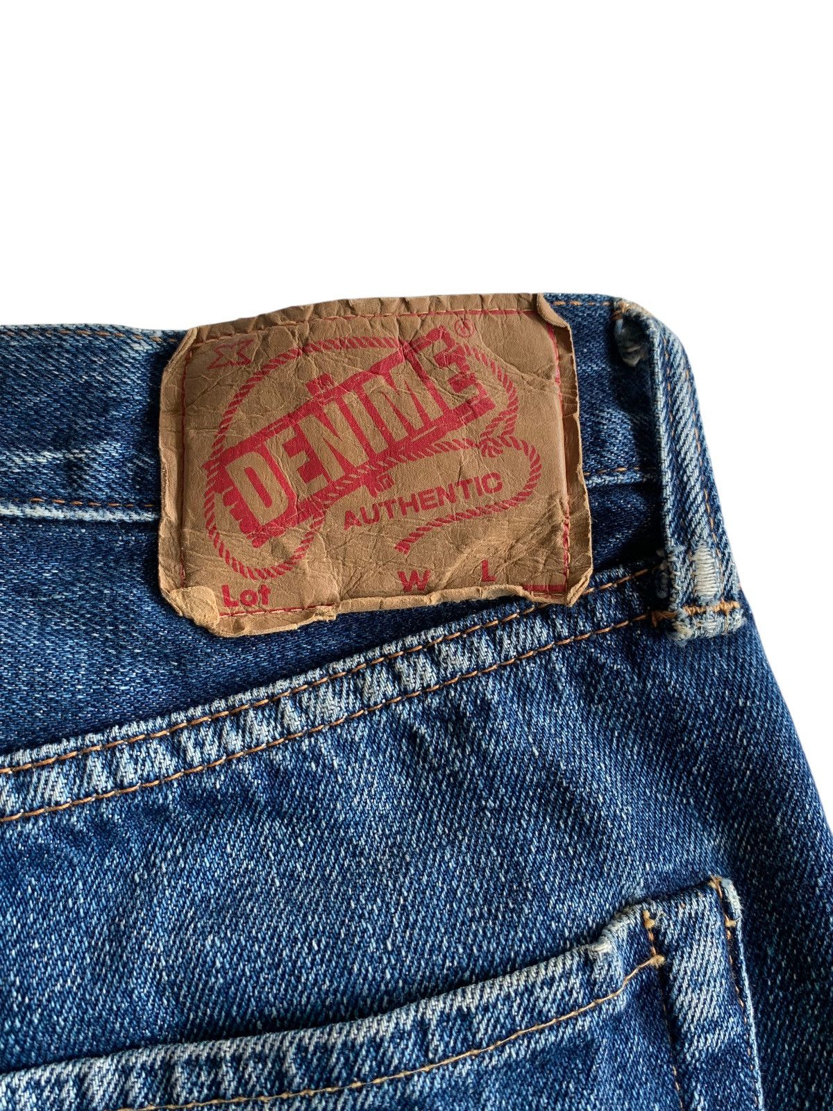 Kapital Denime Japanese Selvedge Distressed denim Size US 29 - 8 Thumbnail