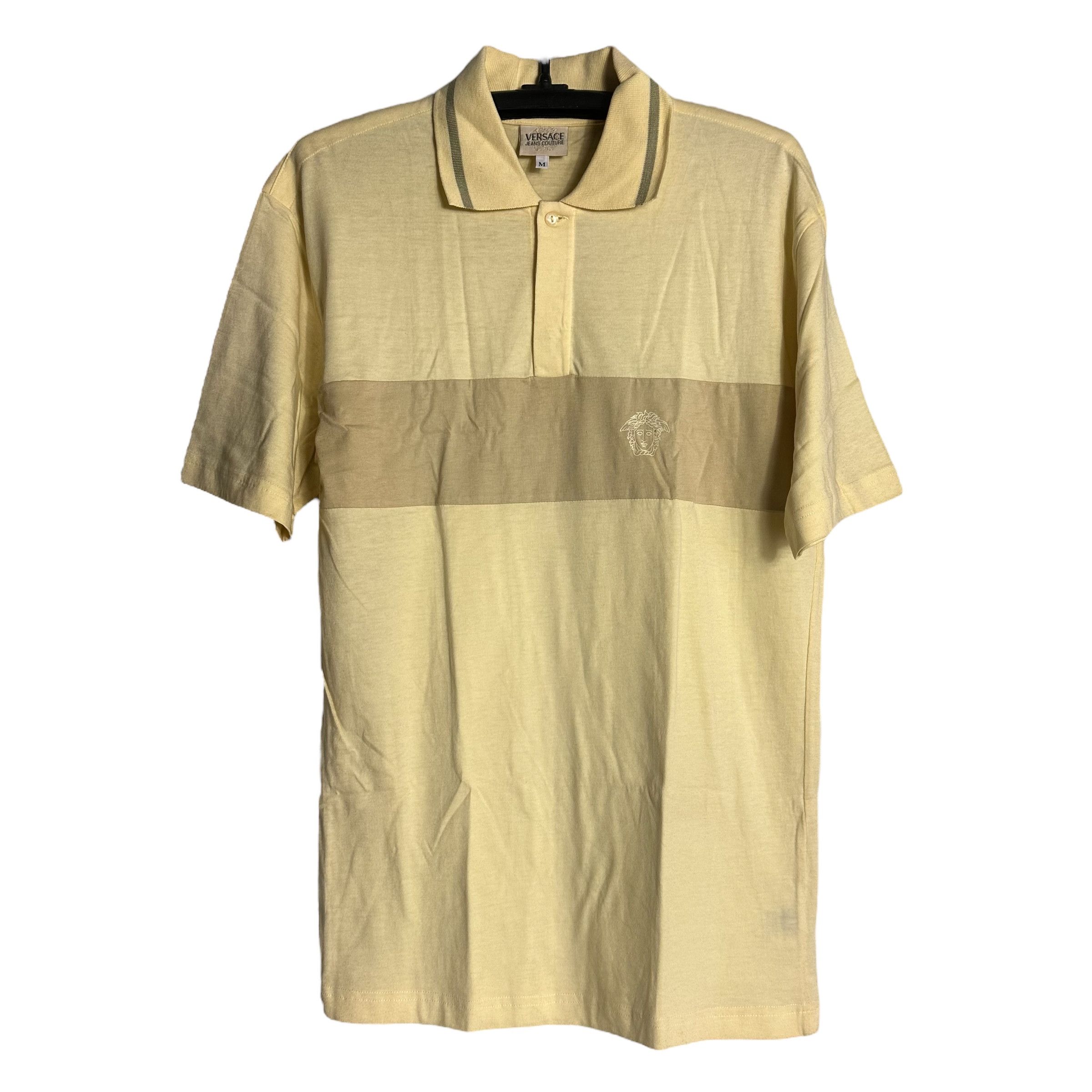 Versace Jeans Couture 🔥RARE🔥Vintage Versace Jeans Couture Polo Shirt Size US M / EU 48-50 / 2 - 1 Thumbnail