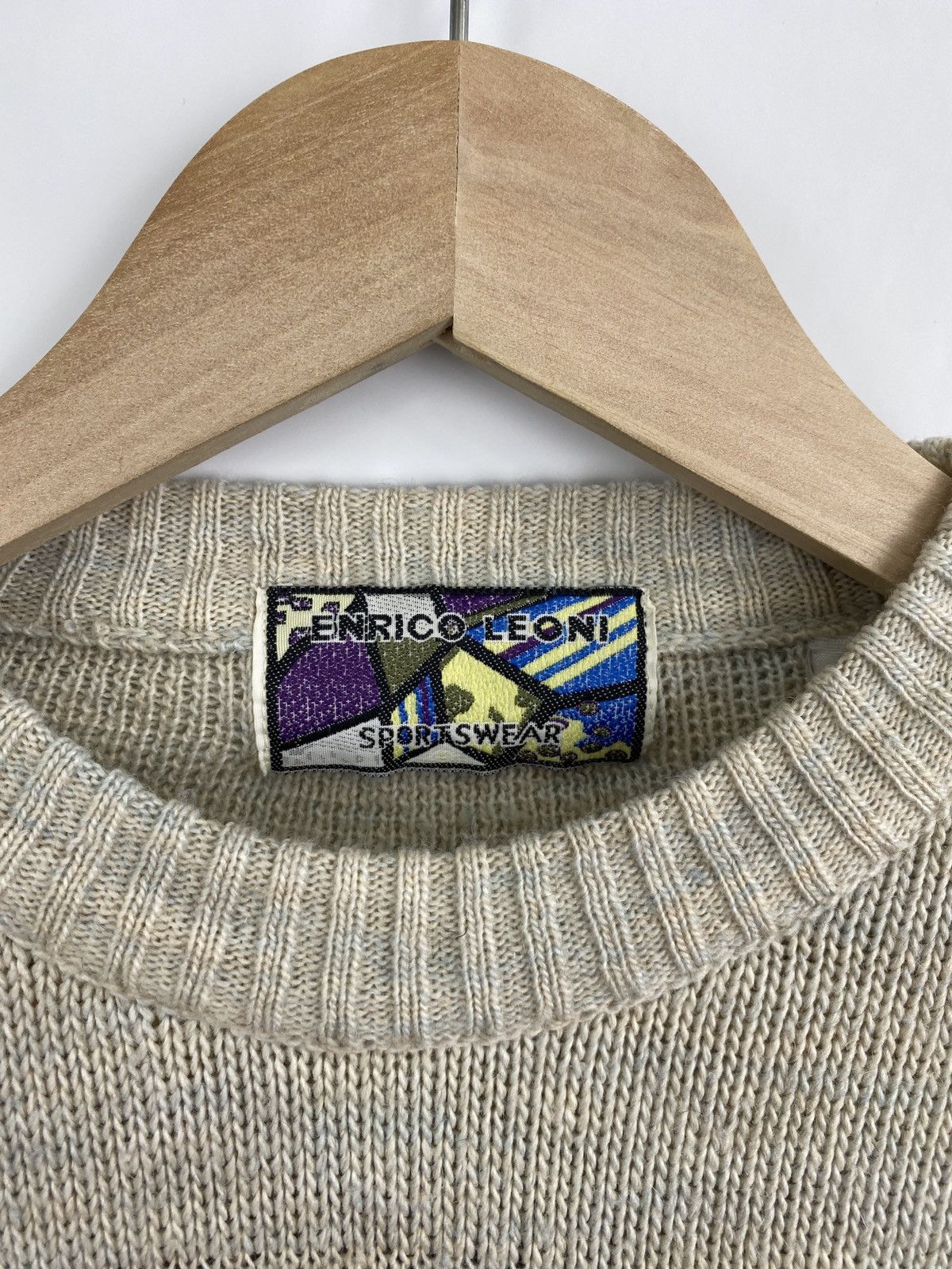 Vintage 🇮🇹 Vintage 90s Golf Enrico Leoni Sweater Made In Italy Rare Size US L / EU 52-54 / 3 - 5 Thumbnail