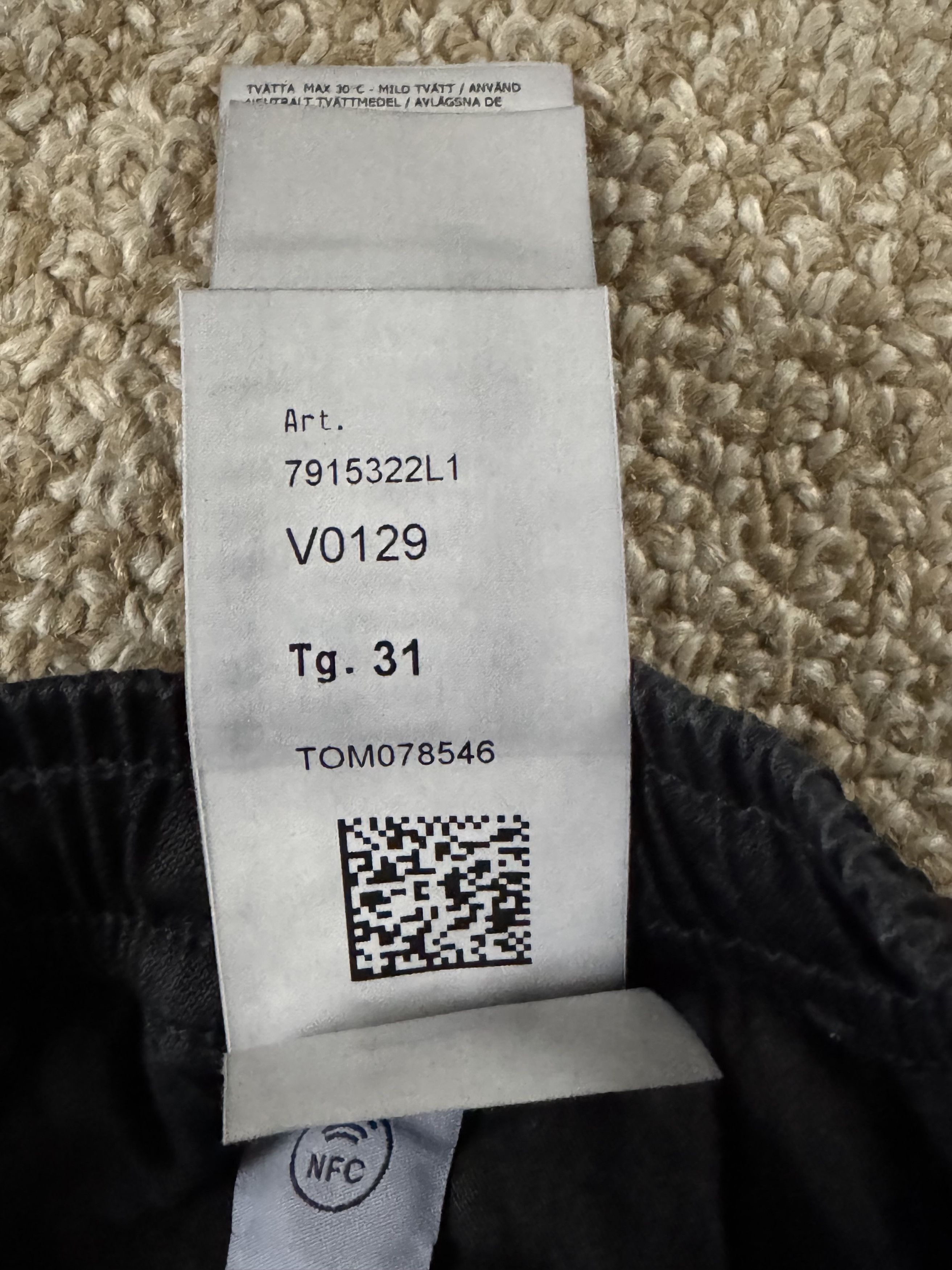 Stone Island Stone Island Heavyweight Cuffed Cargo Pants Size US 31 - 7 Thumbnail