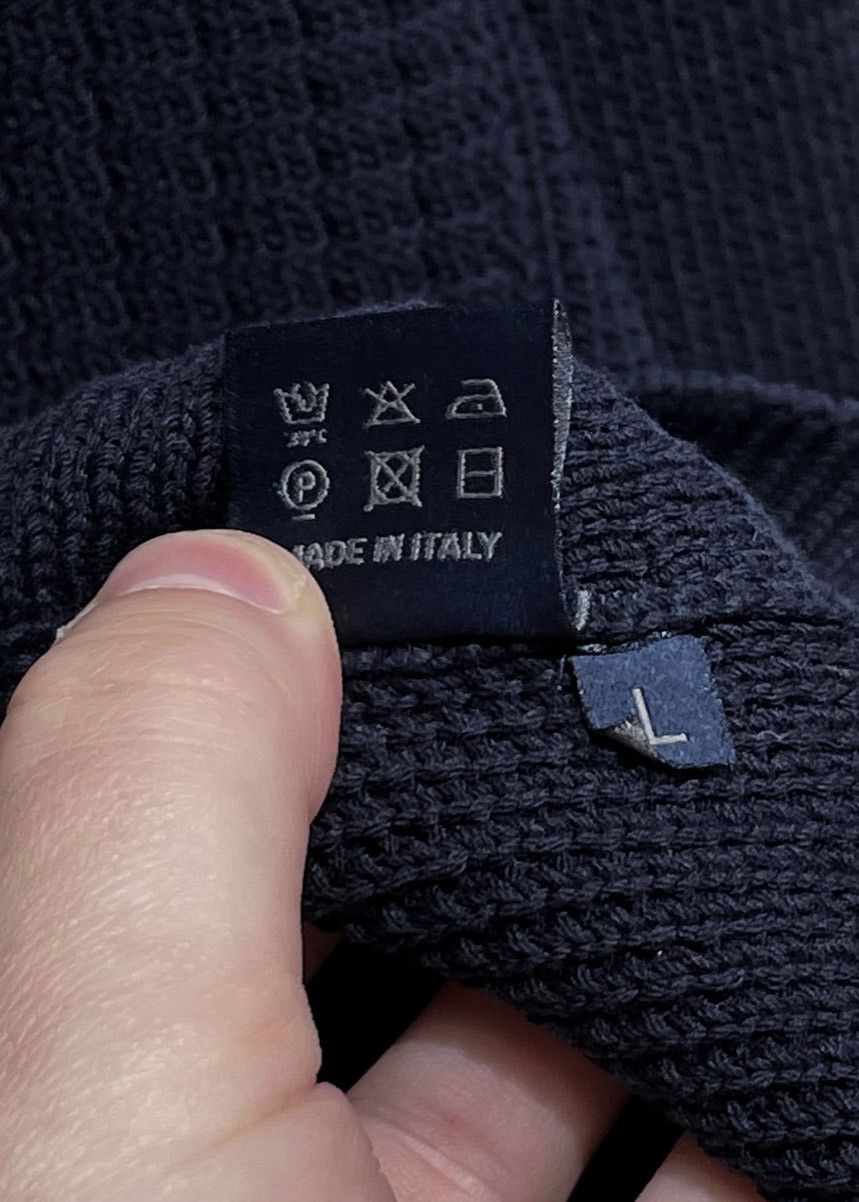 Lanvin Lanvin Navy Cotton Knit Sweater Size US L / EU 52-54 / 3 - 7 Thumbnail