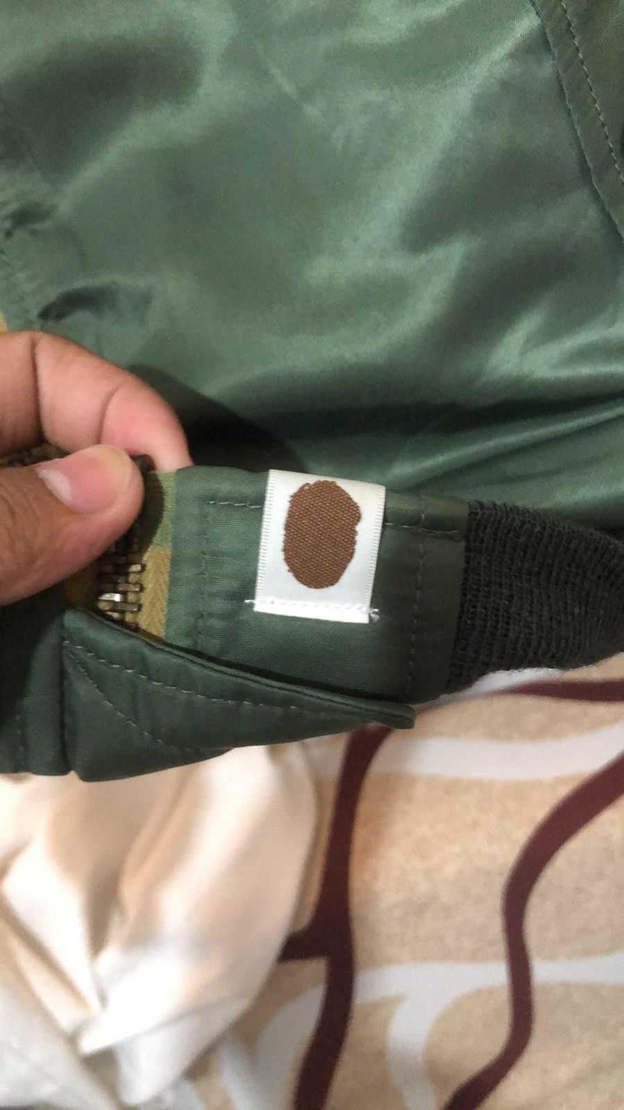 Bape Bape A Bathing Ape Shark MA-1 Military Pilot Bomber Jacket Size US M / EU 48-50 / 2 - 7 Thumbnail