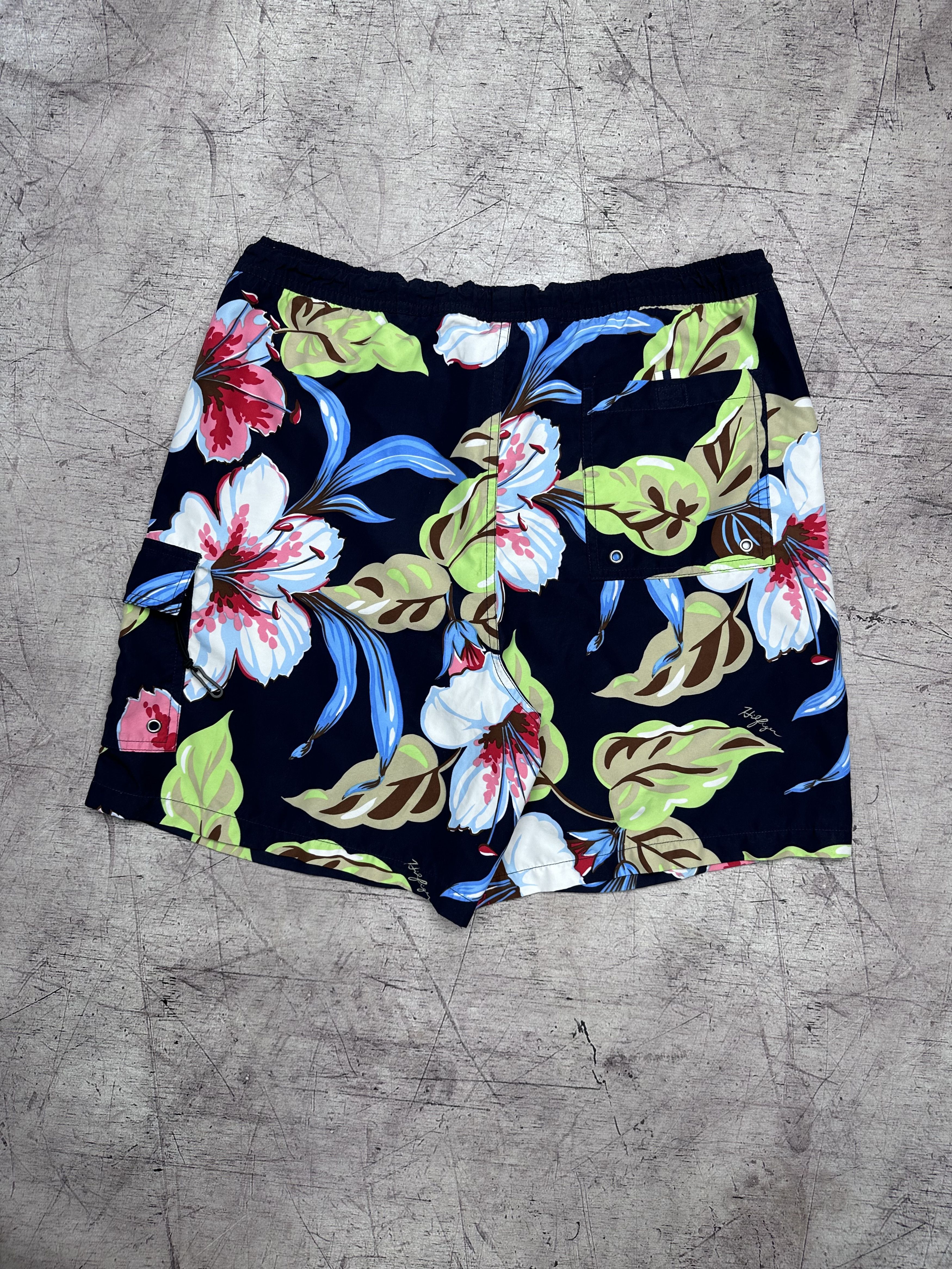 Tommy Hilfiger Tommy Hilfiger Vintage Mens Nylon Swim Shorts Size US 32 / EU 48 - 5 Thumbnail