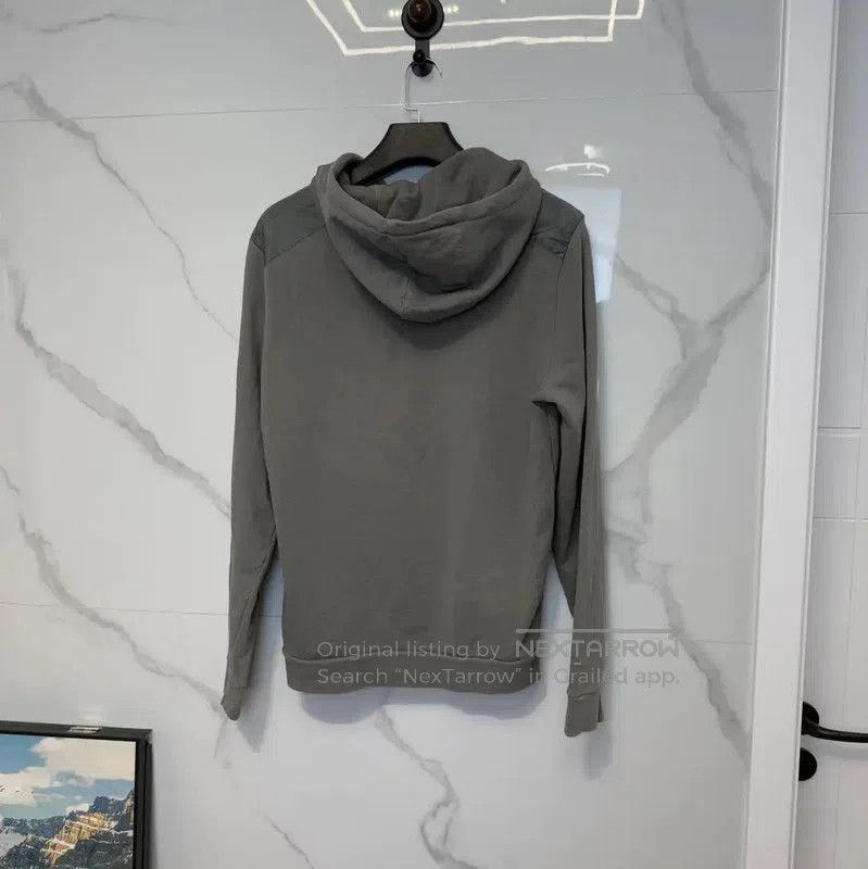 Prada Prada Gray Logo Men's Long Sleeve Hoodie. Size US XL / EU 56 / 4 - 2 Thumbnail