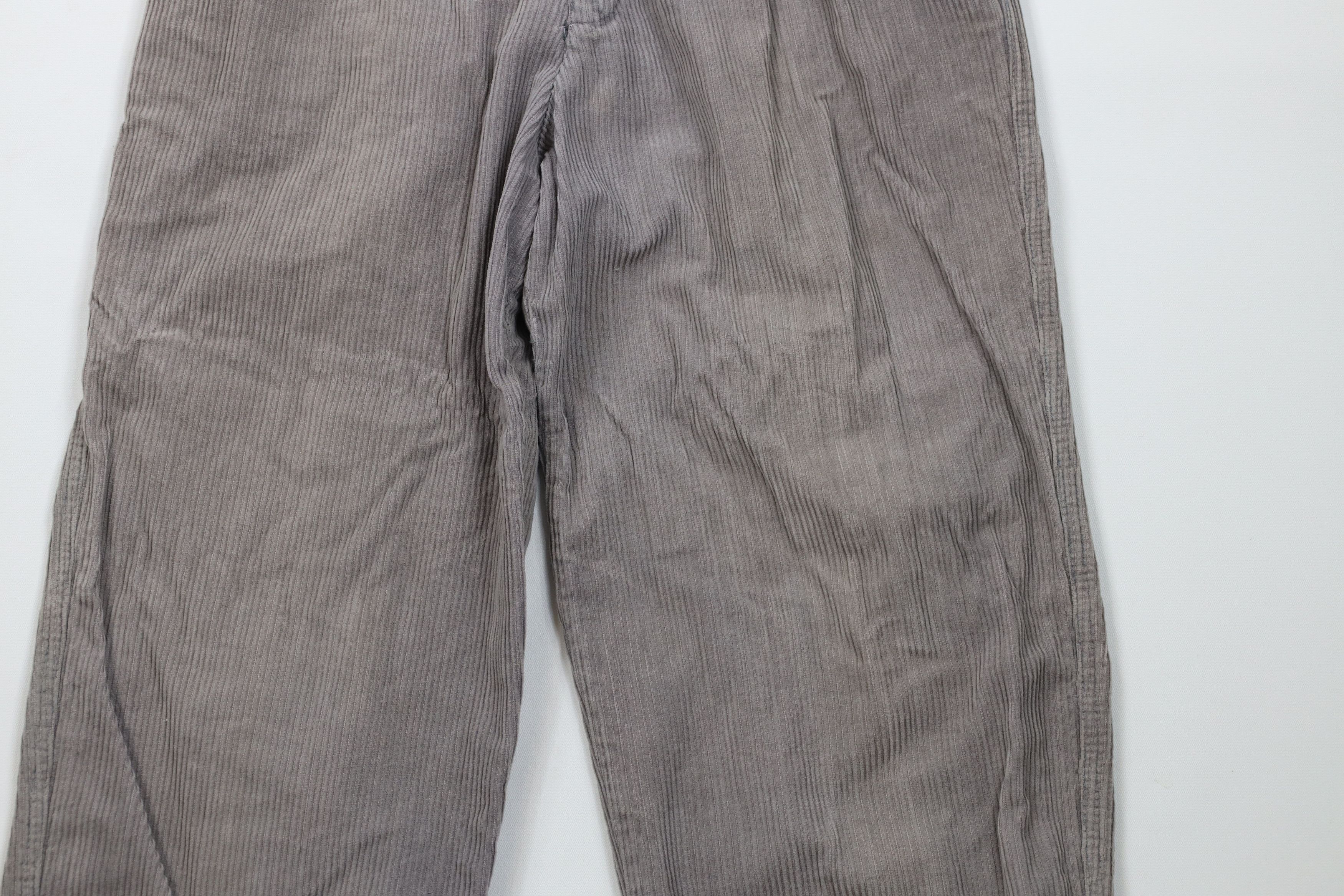 Vintage Vintage 70s 80s Streetwear Straight Leg Corduroy Pants Size 34" / US 12 / IT 48 - 3 Thumbnail