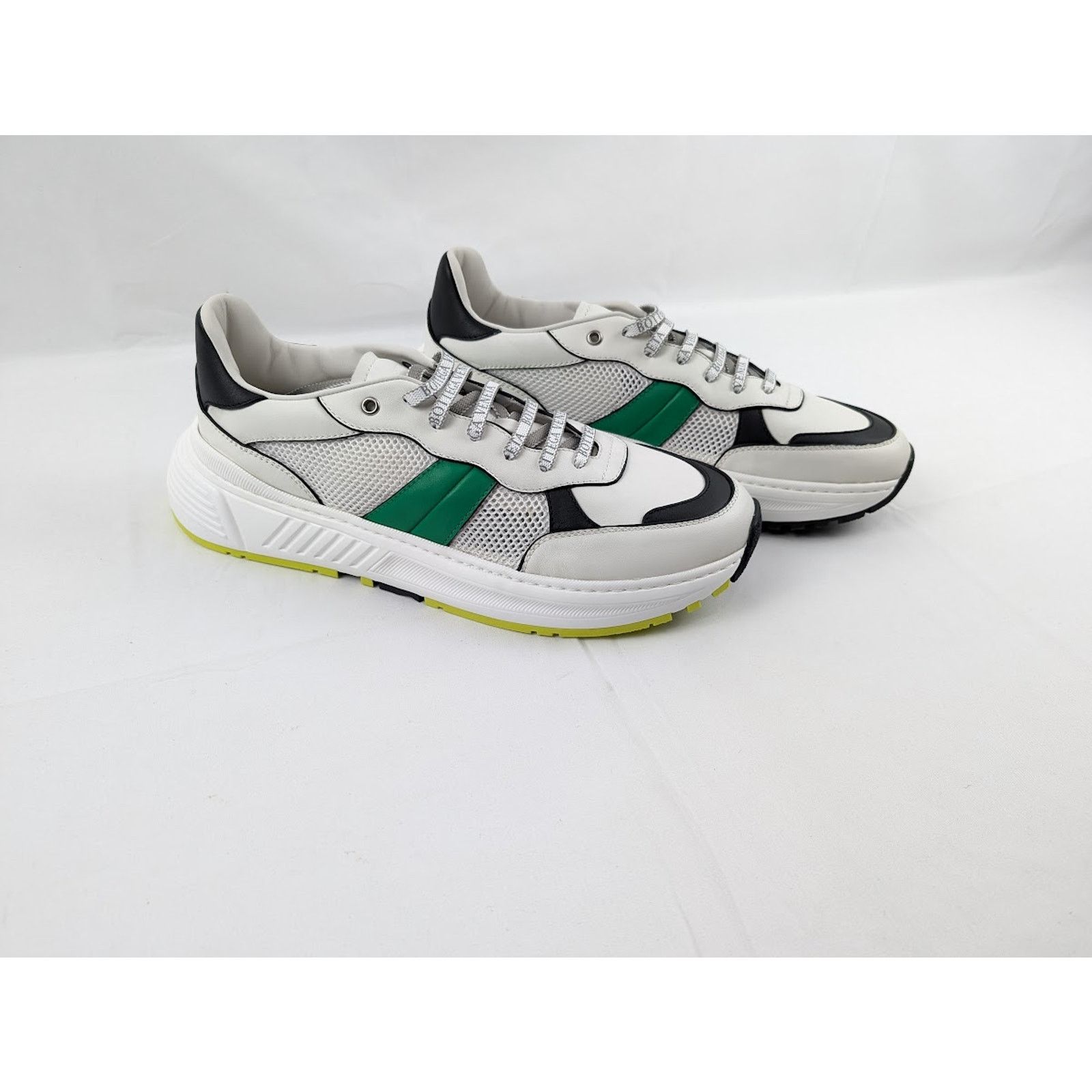 Bottega Veneta o1rshd1 Mens Speedster Leather Sneakers in Multicolor Size US 12.5 / EU 45-46 - 12 Thumbnail