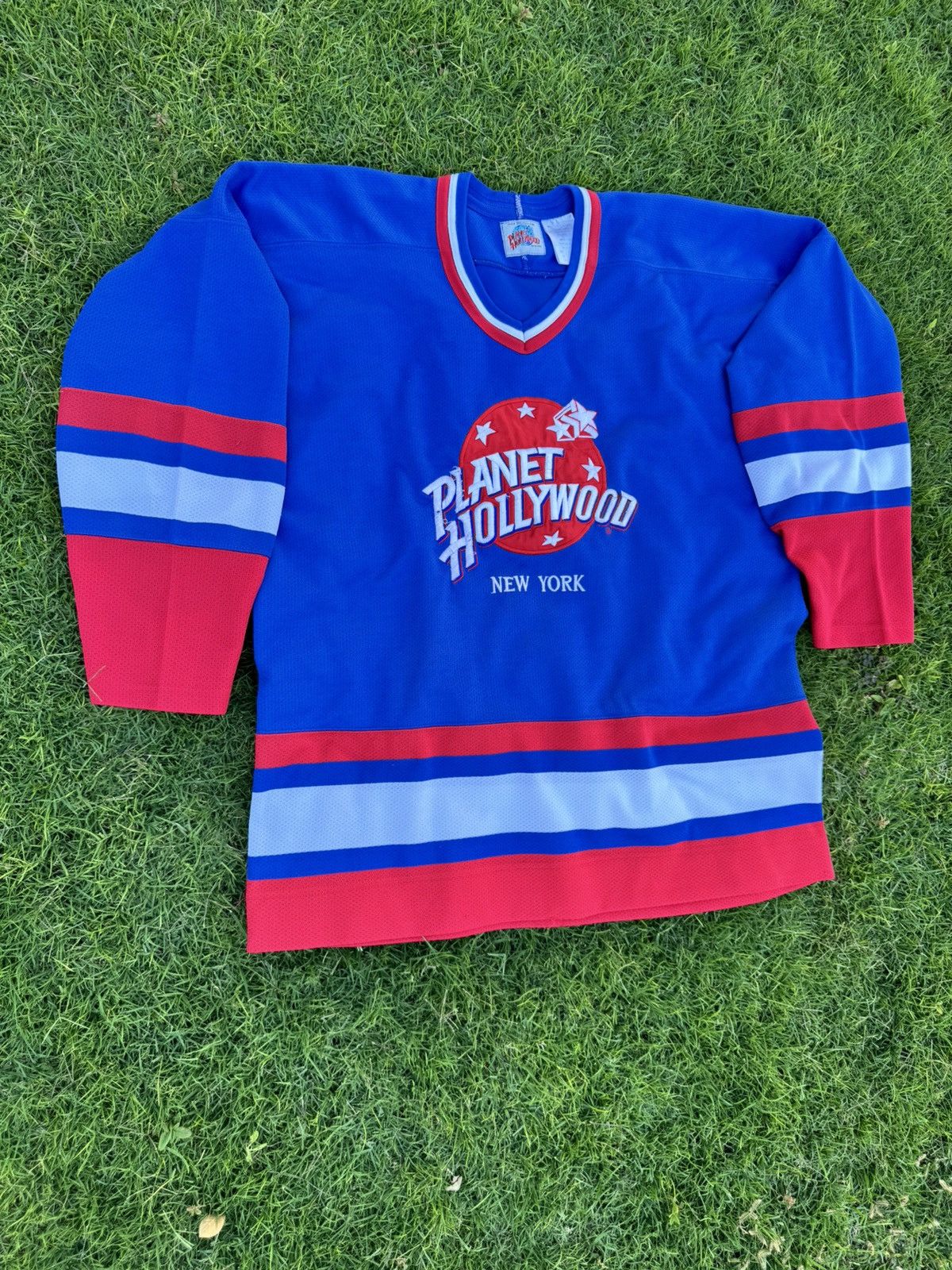 Planet Hollywood vintage 1991 Planet Hollywood New York hockey jersey Size US M / EU 48-50 / 2 - 3 Thumbnail