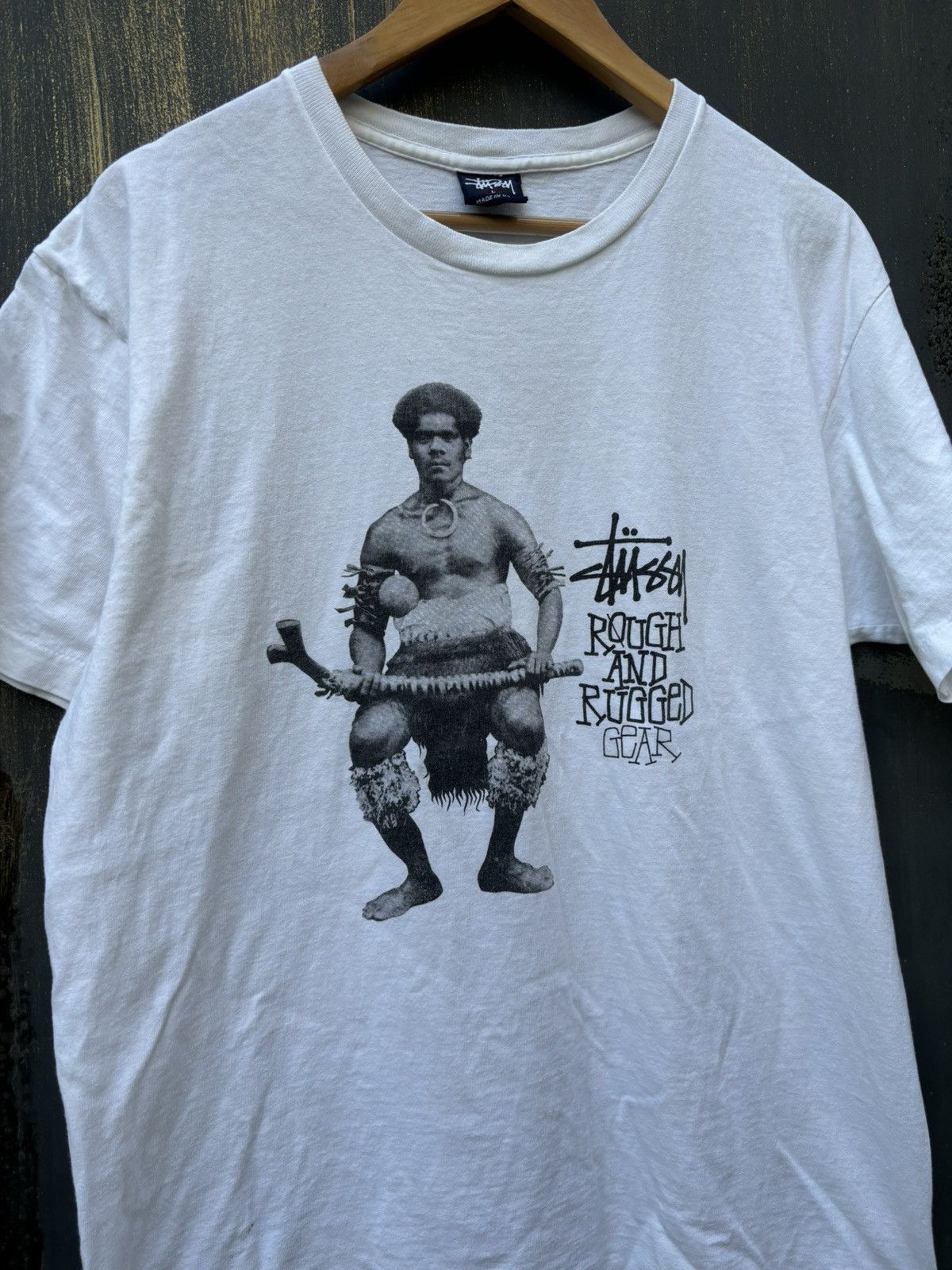 Stussy × Vintage VERY RARE! Vintage 90’s Stussy Archives Rough And Rugged Size US L / EU 52-54 / 3 - 2 Thumbnail