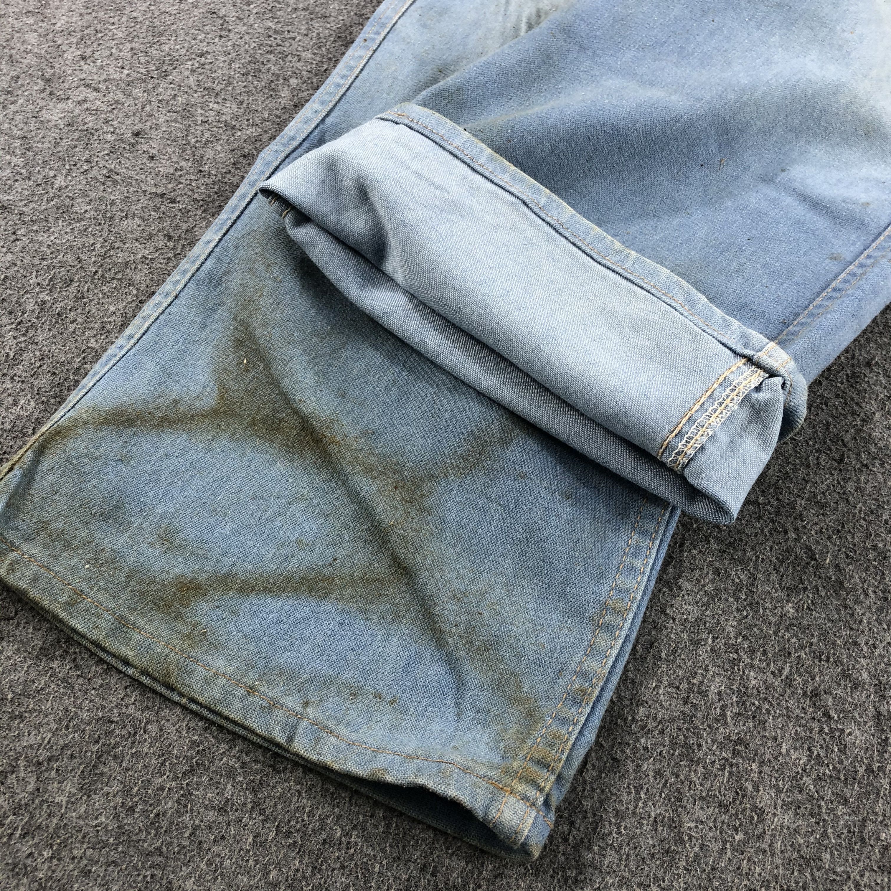 Levi's Vintage Light Wash Levis Jeans-J2176 Size US 40 / EU 56 - 7 Thumbnail