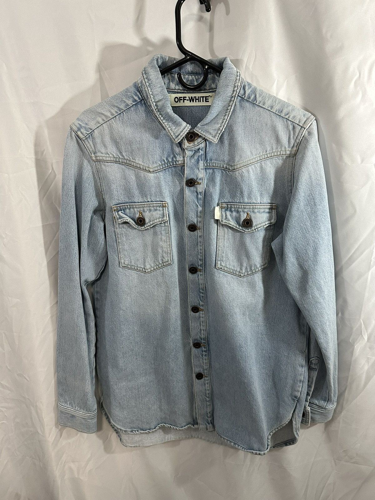 Off-White Off White Denim Shirt Size US S / EU 44-46 / 1 - 3 Thumbnail