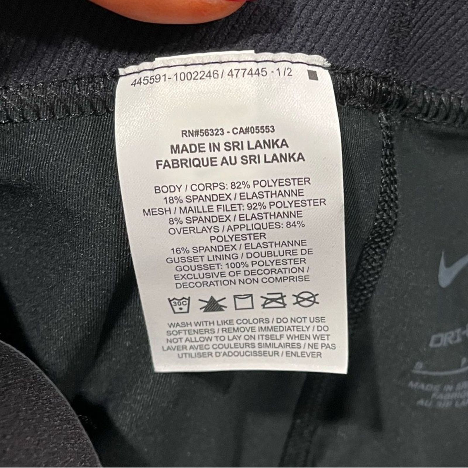 Nike NWOT Nike Pro Womens Dri-Fit WNBA Official Compression S Size 25" / US 0 / IT 36 - 3 Thumbnail