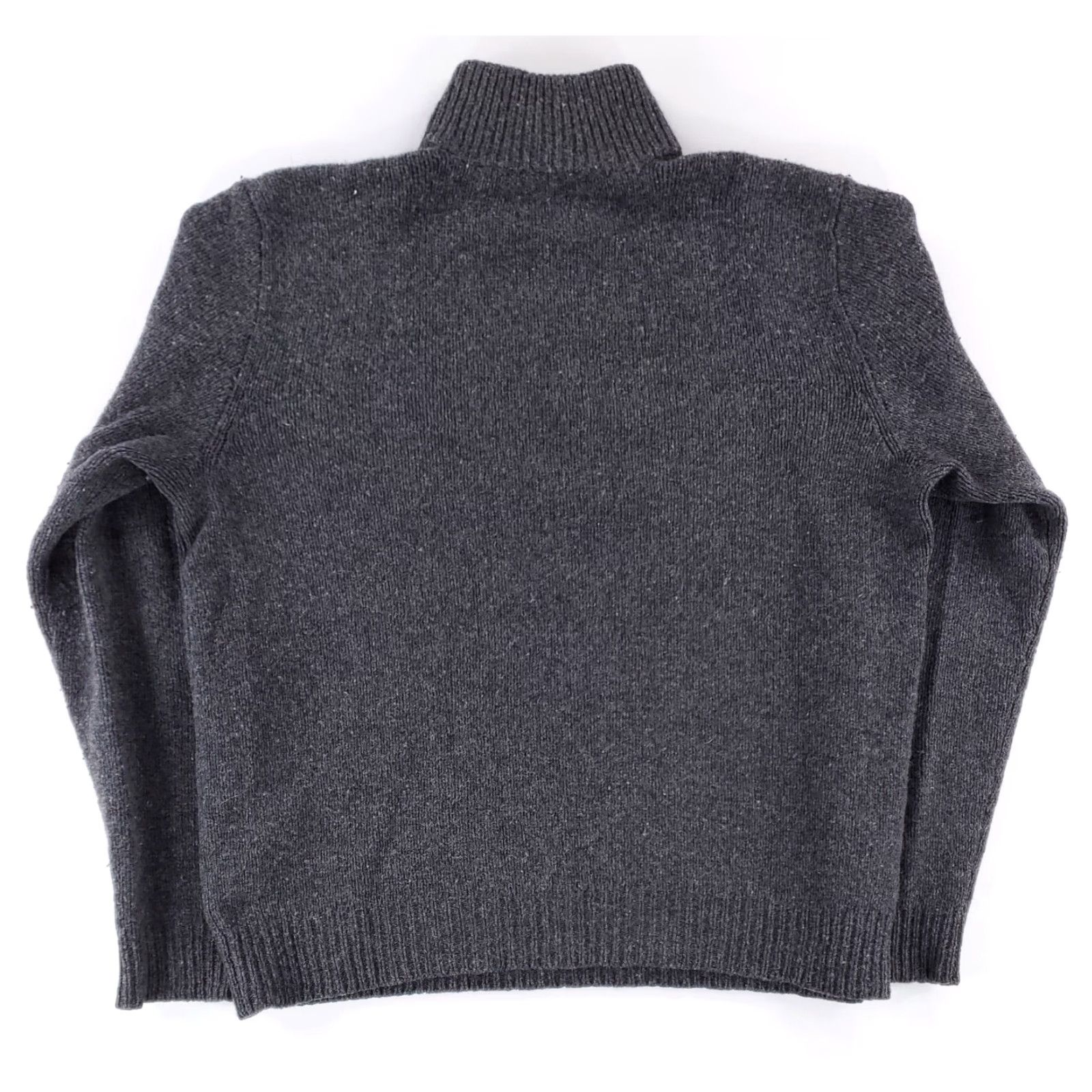 Ralph Lauren Ralph Lauren Polo Sweater 1/4 Zip Merino Wool Angora Gray L Mens Size US L / EU 52-54 / 3 - 3 Thumbnail