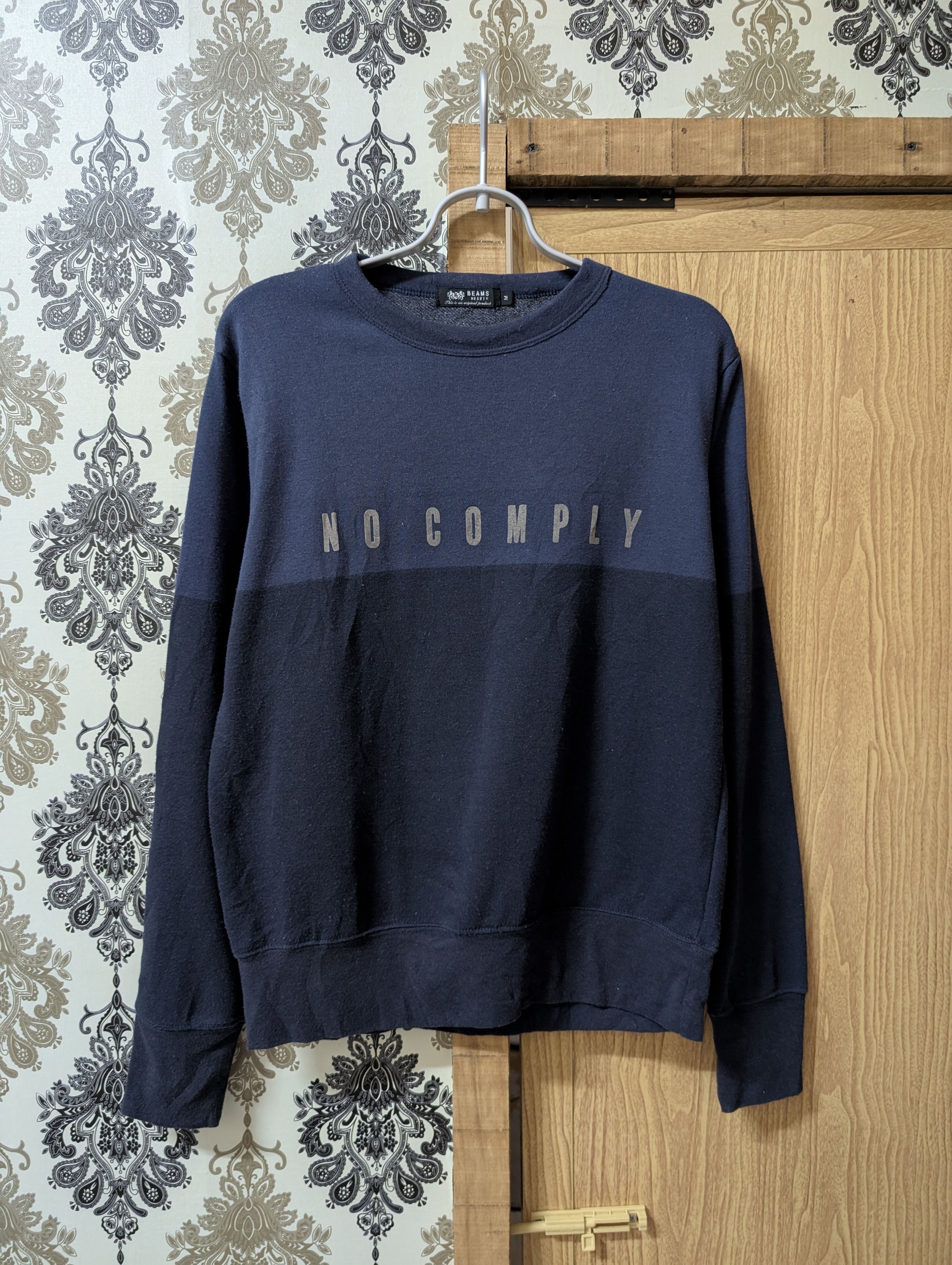 Beams Plus Beams Two Tone No Comply Sweatshirt Pullover Crewneck Size US M / EU 48-50 / 2 - 1 Thumbnail