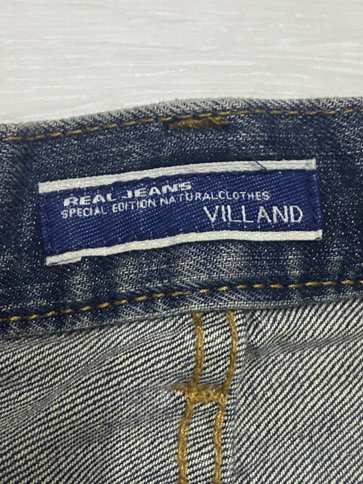Japanese Brand Japanese Villand Mud Wash Distressed Loose Jeans Size US 31 - 11 Thumbnail
