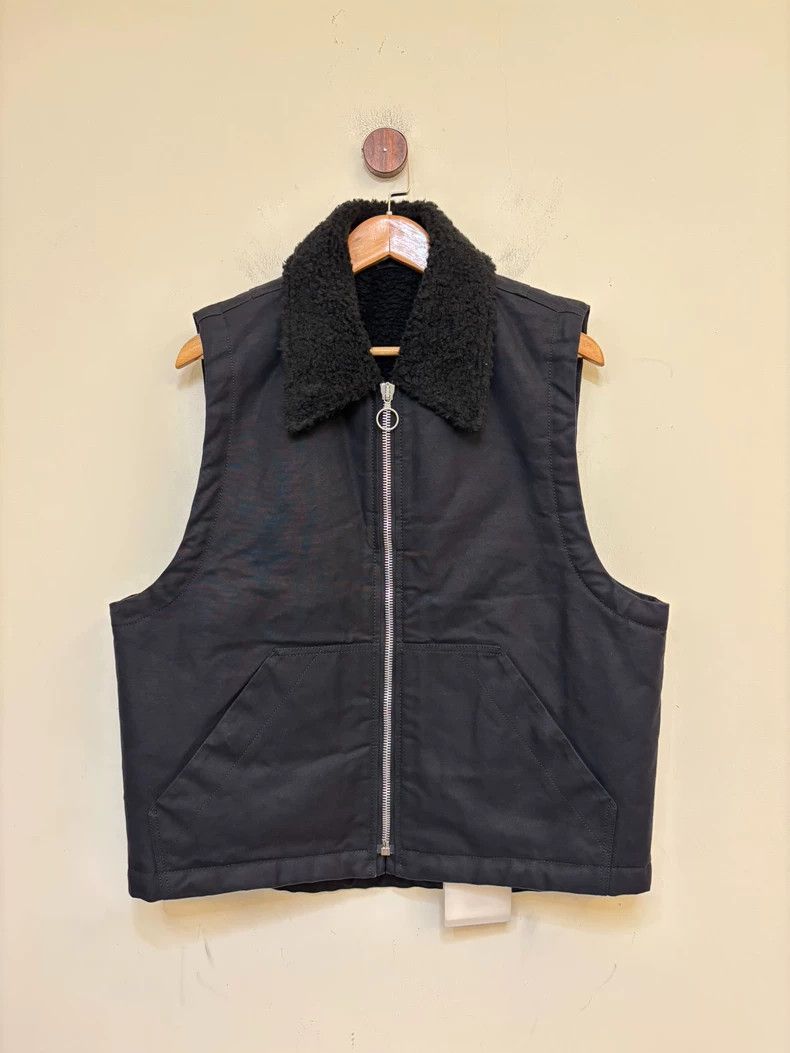 Our Legacy Our Legacy size50 Sheep's wool collar and cotton vest Size US M / EU 48-50 / 2 - 1 Thumbnail