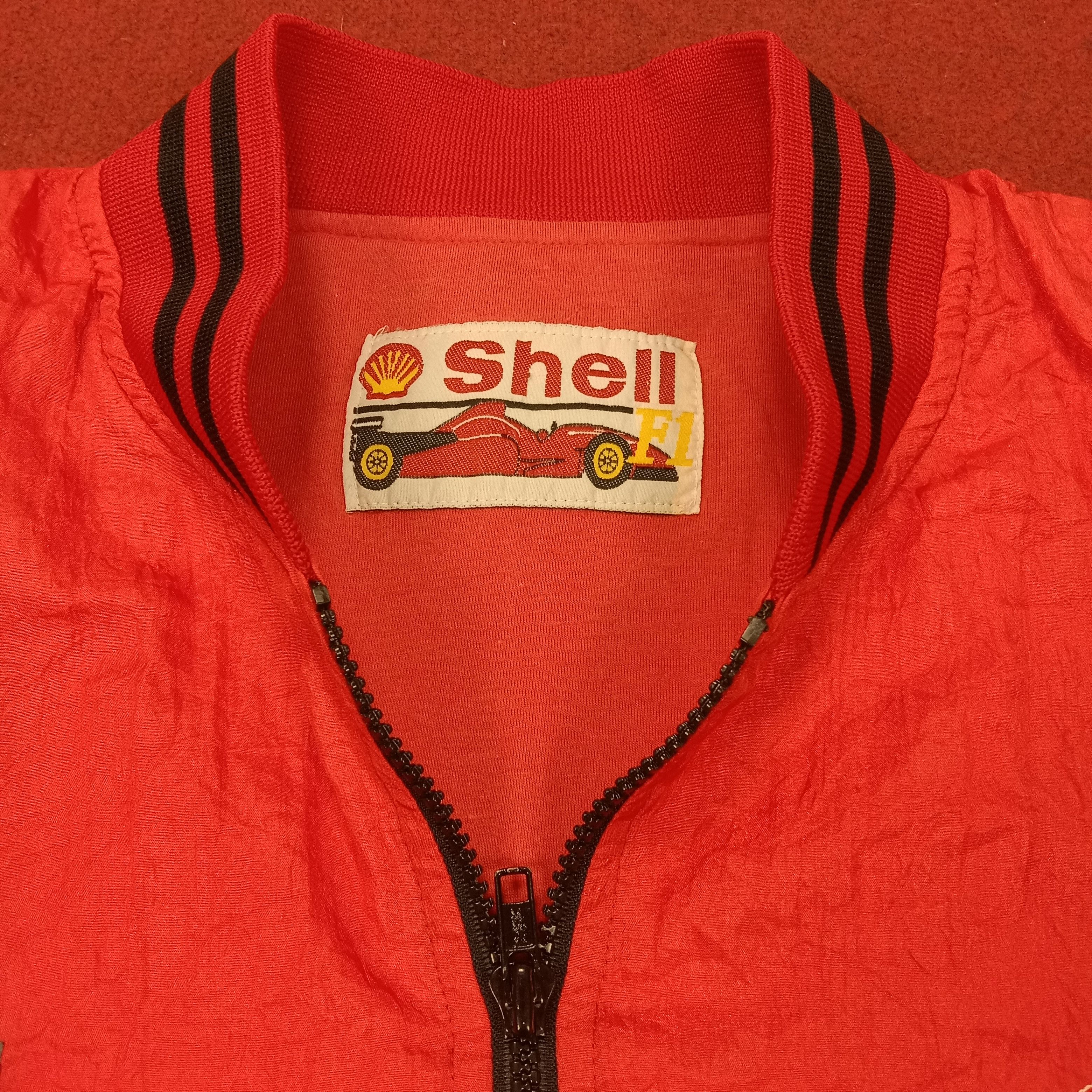 Ferrari × Vintage Shell Formula One F1 Racing Motorsports Windbreaker Jacket Size US XL / EU 56 / 4 - 12 Thumbnail