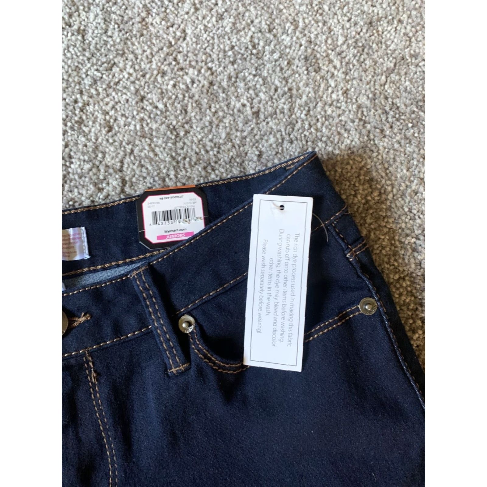 Vintage No Boundaries Jeans Jeans 9 Juniors Women Flared 30in Blue NWT Size 30" / US 8 / IT 44 - 5 Thumbnail