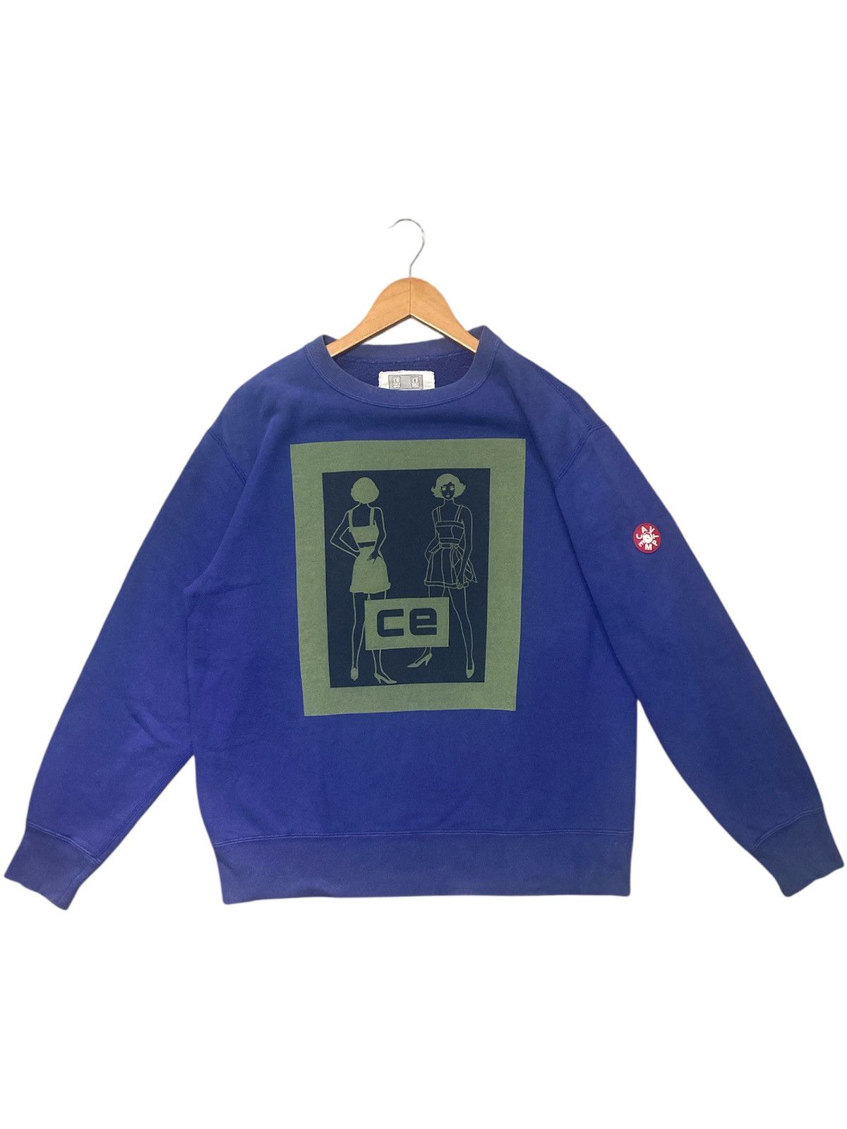 Cav Empt 💥RARE💥 VINTAGE CAV EMPT OTHER SIDE BLUE CREWNECT SWEATSHIRT💥 Size US L / EU 52-54 / 3 - 1 Thumbnail