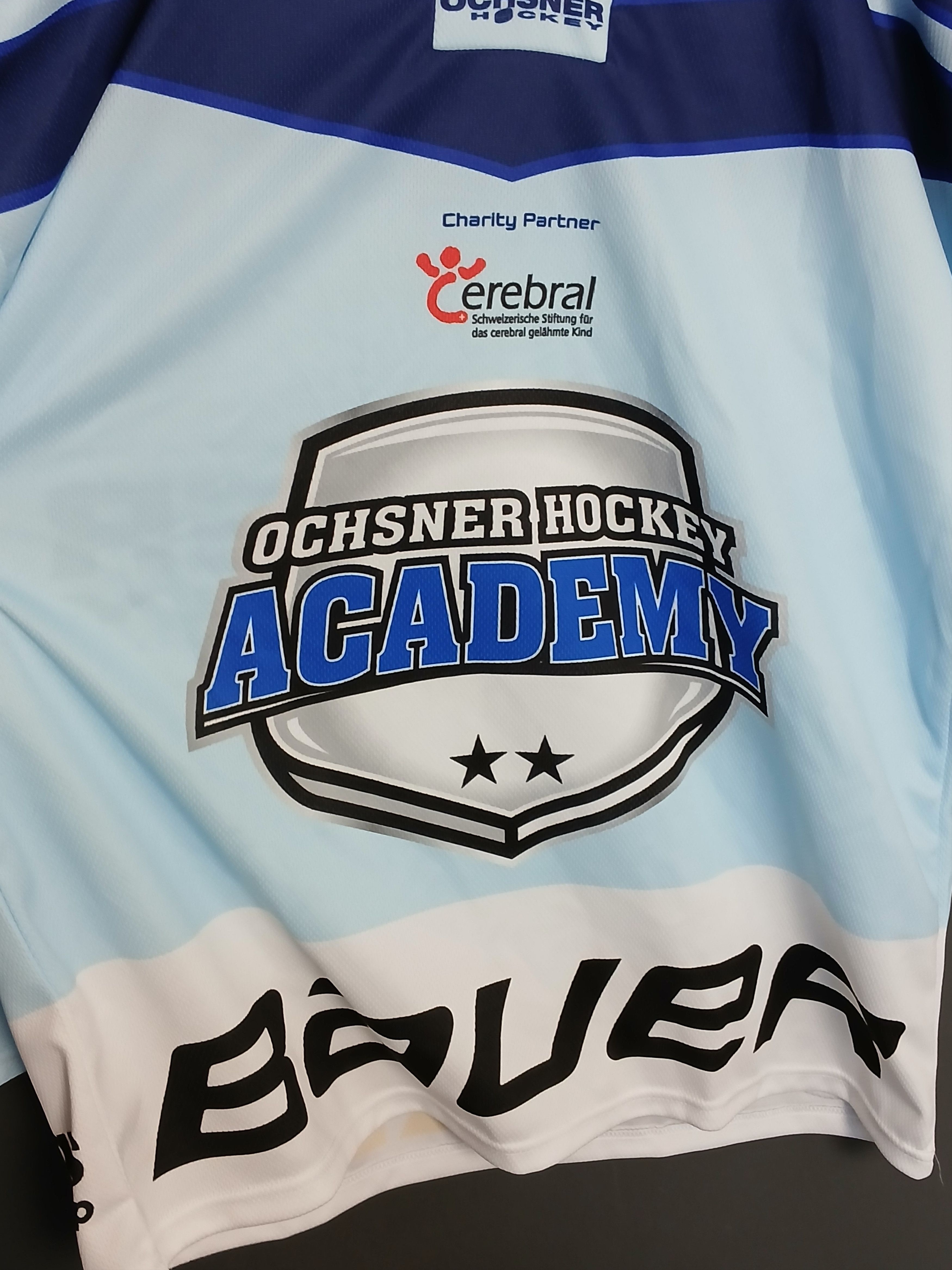 NHL Switzerland Ochsner Hockey Academy Jersey Size US L / EU 52-54 / 3 - 3 Thumbnail