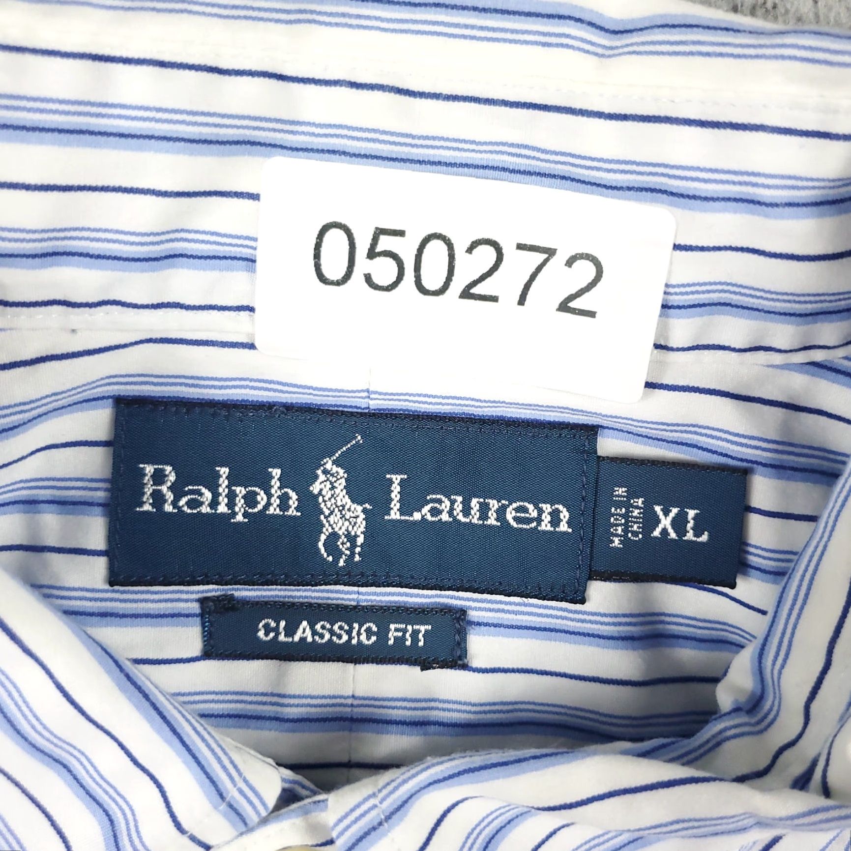 Ralph Lauren Ralph Lauren Shirt Mens XL Blue Striped Button-Down Casual Long Sleeve Pony Logo Classic Preppy 90s? (remove guess) Size US XL / EU 56 / 4 - 7 Thumbnail