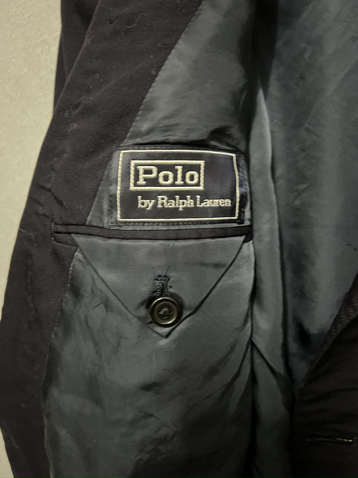 Polo Ralph Lauren 349. Polo Ralph Lauren Gold Button Size 36S - 6 Thumbnail