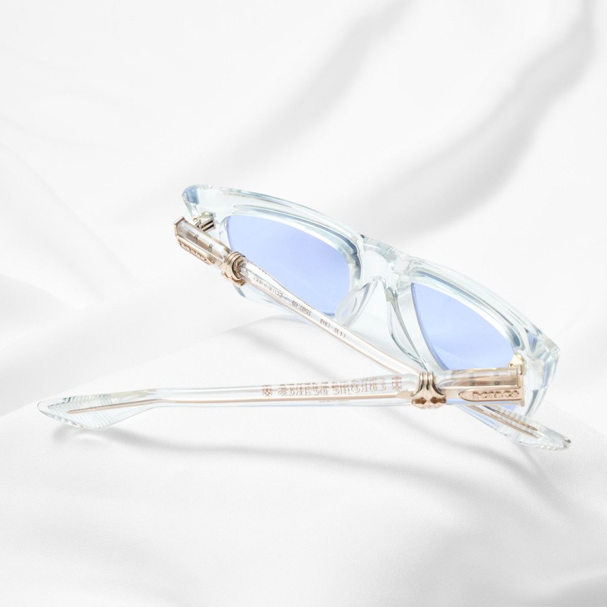 Chrome Hearts CHROME HEARTS CLITERALLY CRYSTAL SUNGLASSES Size ONE SIZE - 7 Thumbnail