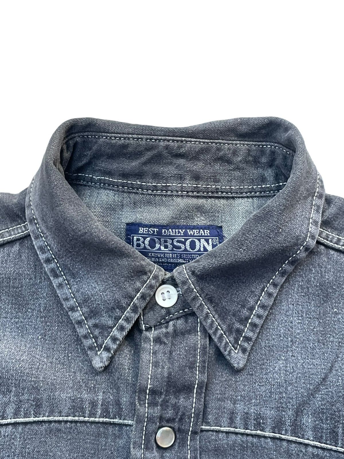 Japanese Brand Vintage Bobson Western Shirt Size US L / EU 52-54 / 3 - 5 Thumbnail