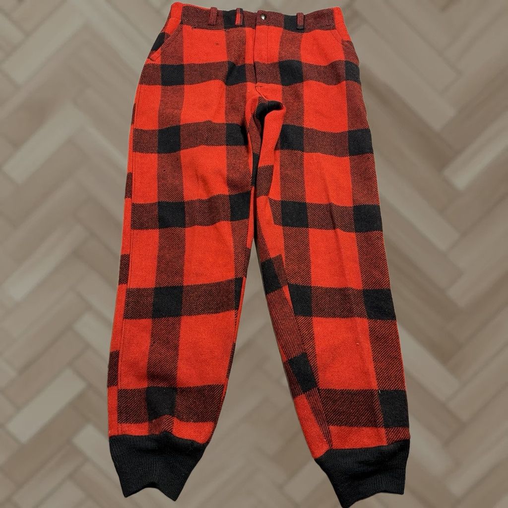 Vintage Vintage DryBak Buffalo Plaid Wool Trouser Pants Hunting Mens 34x30 Wool Rockabilly 1960s Shirts? Size US 34 / EU 50 - 1 Thumbnail