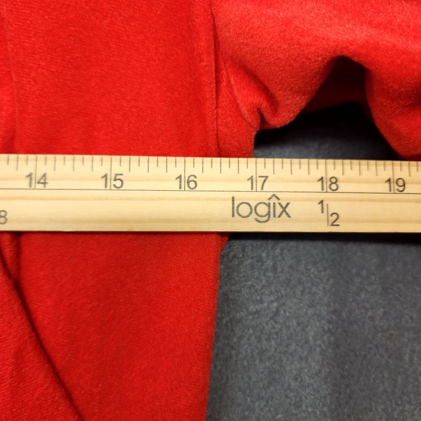 Vintage VINTAGE Red Prairie Dress Maxi High Neck Long Sleeve Womens Small Handmade Cottagecore 70s Size S / US 4 / IT 40 - 3 Thumbnail
