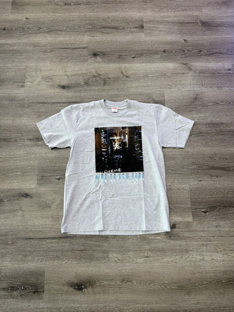 Supreme Supreme "King of New York" Tee (Heather Grey) Size US M / EU 48-50 / 2 - 2 Thumbnail