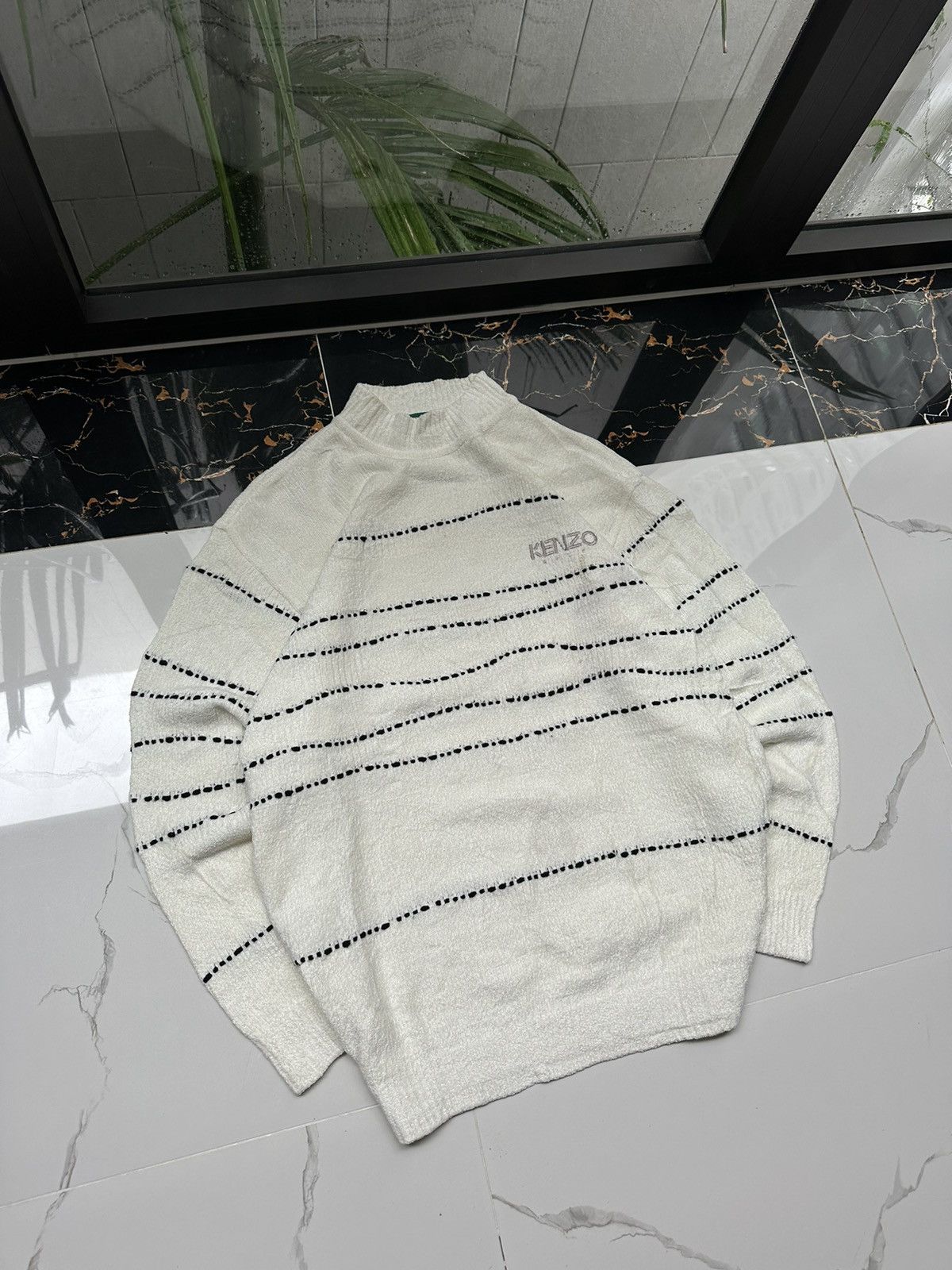 Kenzo × Vintage KENZO VINTAGE BASIC LOGO LUXURY SWEATER Size US XL / EU 56 / 4 - 1 Thumbnail