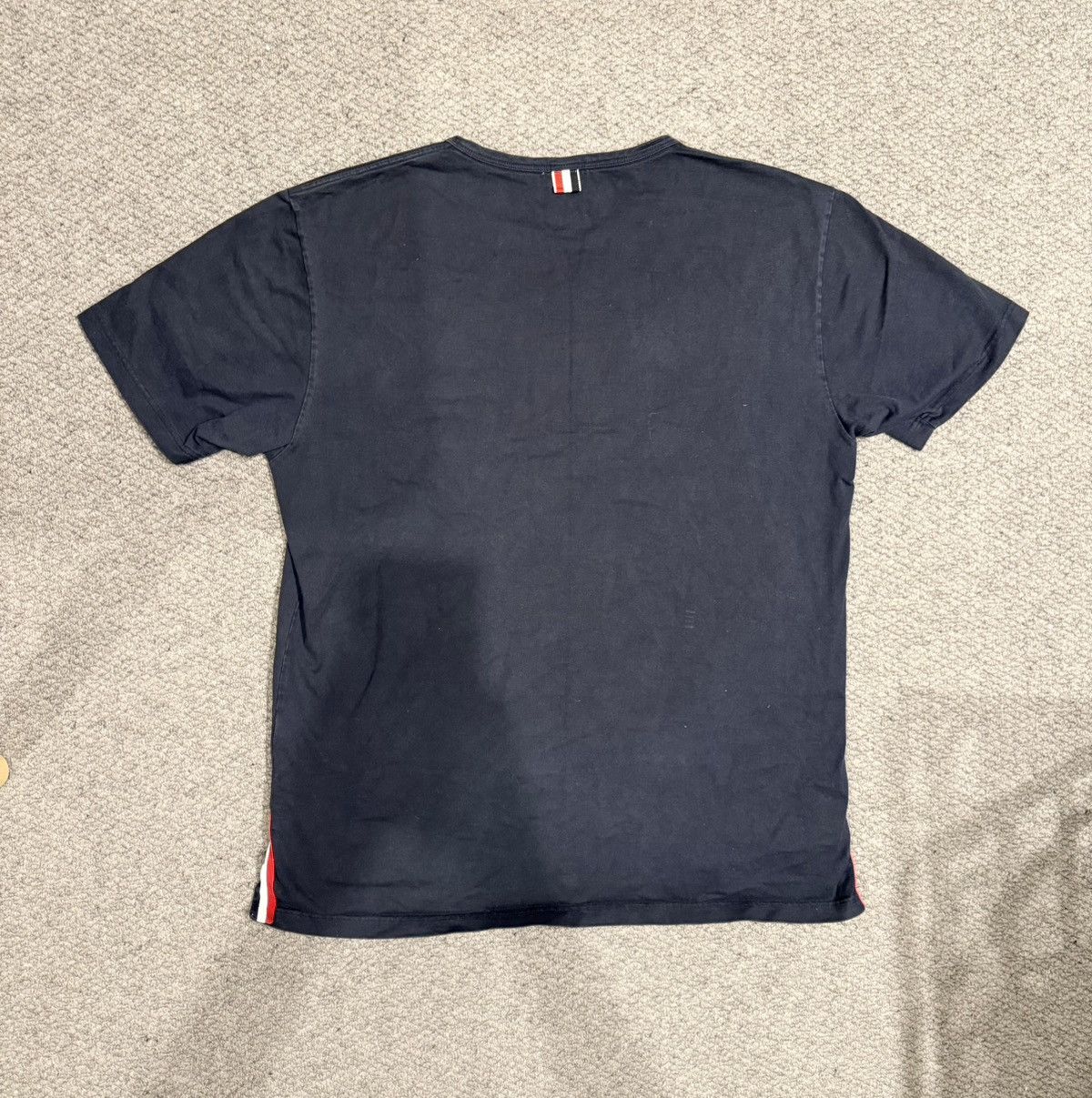 THOM BROWNE POCKET TEE