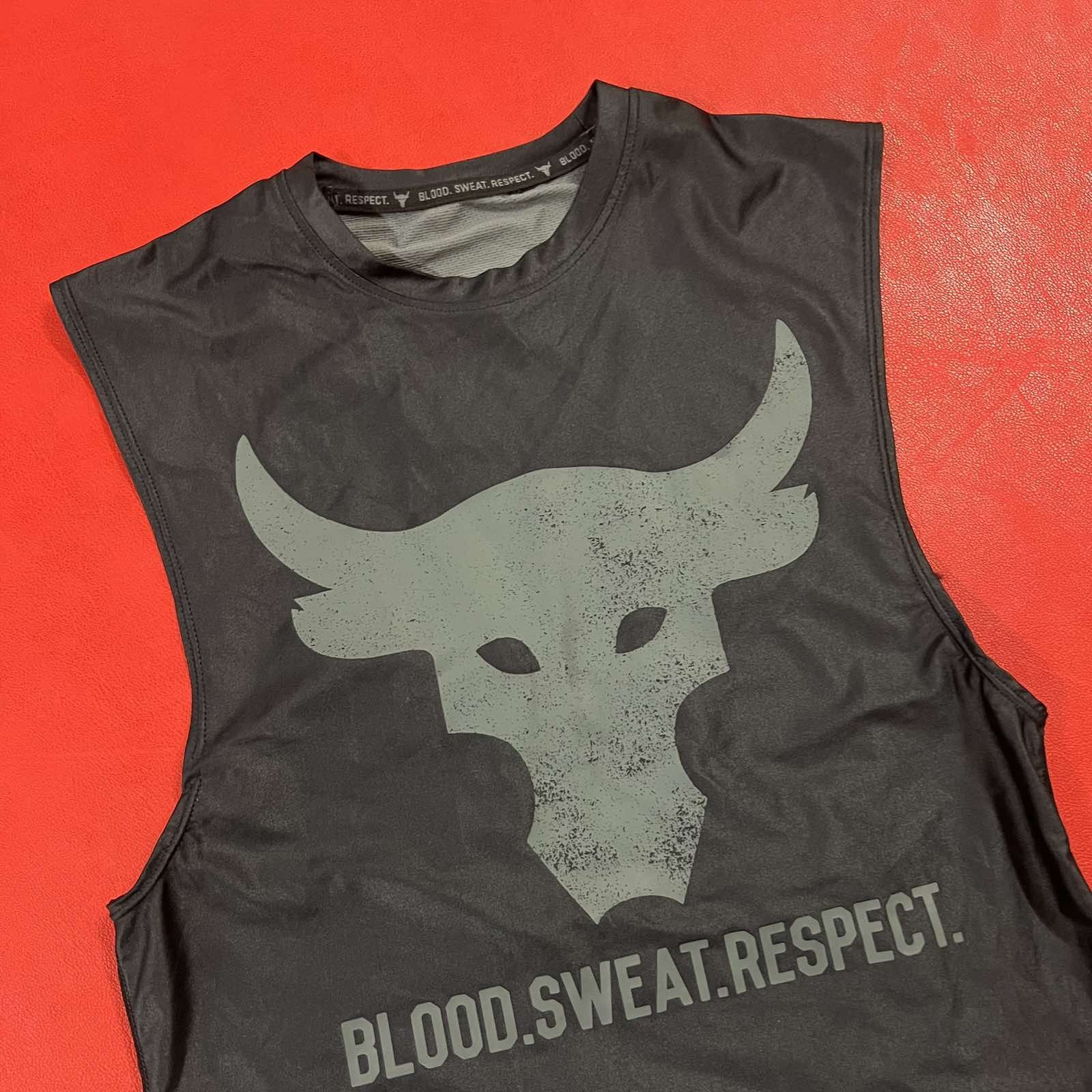 Under Armour Under Armour Project Rock Compression Tank Top Tee Size US S / EU 44-46 / 1 - 4 Thumbnail