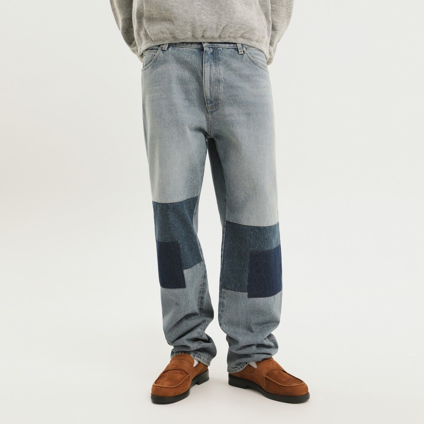 1989 STUDIO 1989 Studio Malin Denim Pants With Patches Size US 31 - 1 Thumbnail
