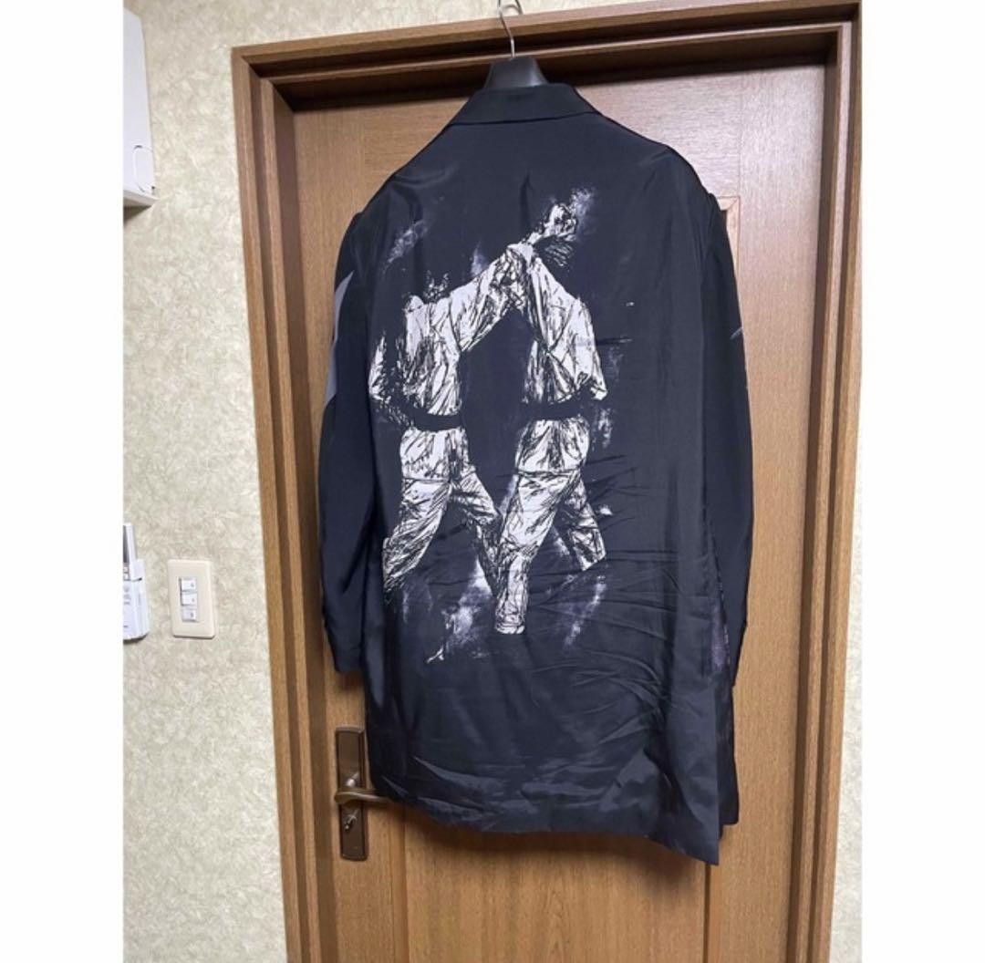 yohjiyamamoto 23ss silk jacket