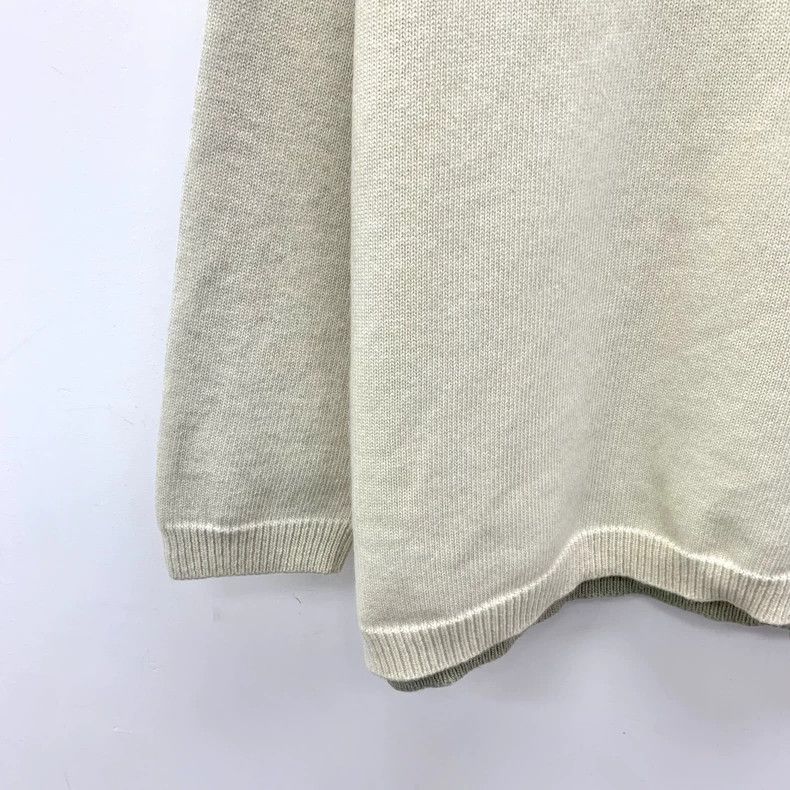 Loewe LOEWE Embroidered wool collar long sleeve Polo knit sweate Size XS / US 0-2 / IT 36-38 - 4 Thumbnail