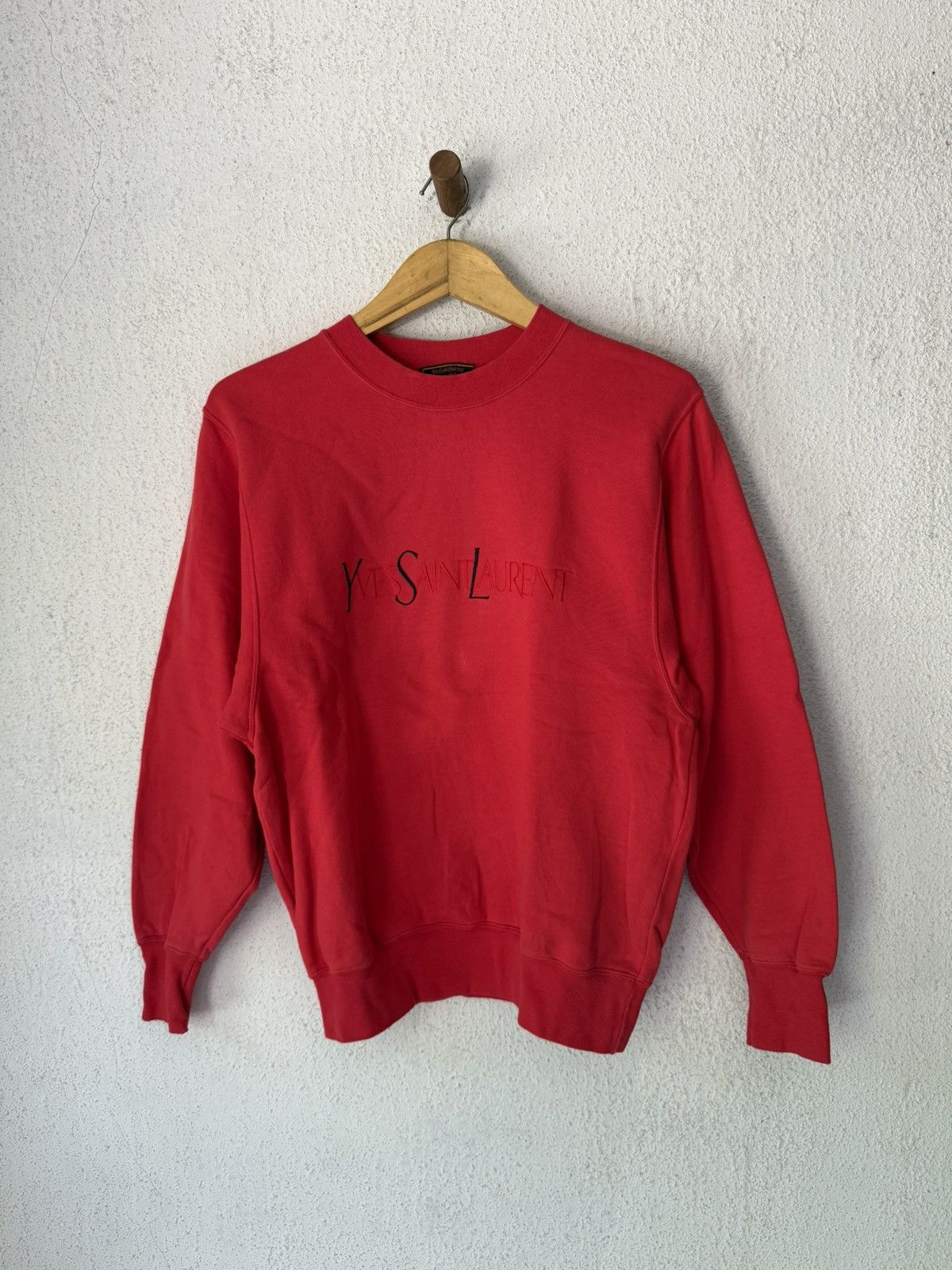 Yves Saint Laurent Vintage Yves Saint Laurent Sweatshirt 90s Size US S / EU 44-46 / 1 - 8 Thumbnail
