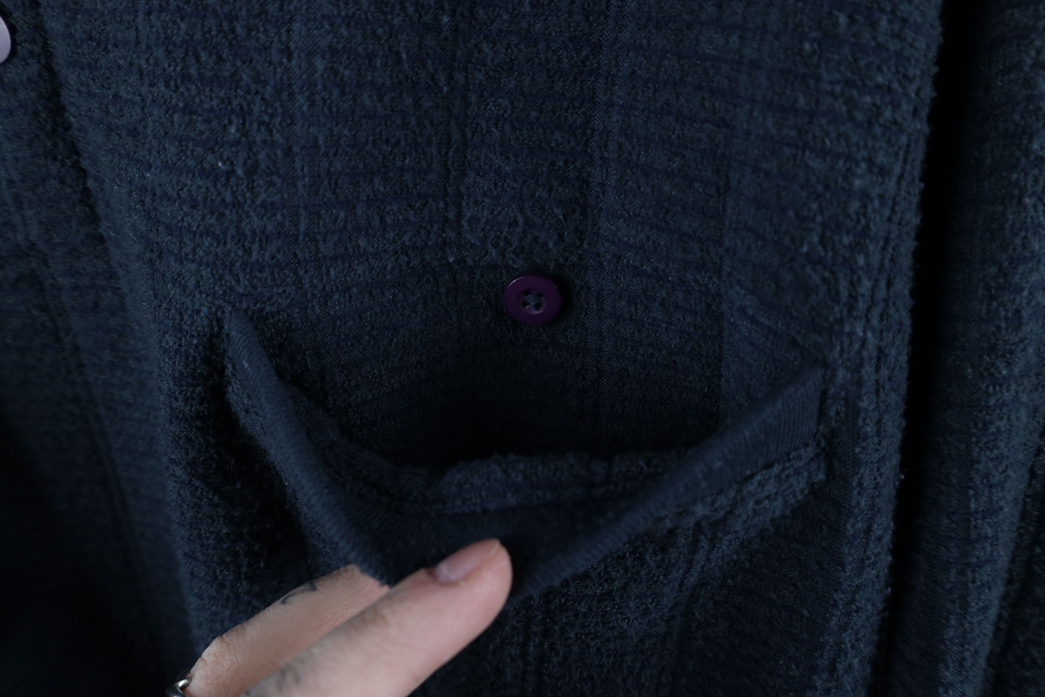 Vintage Vintage 90s Streetwear Collared Pullover Sweater Blue Size US XXL / EU 58 / 5 - 6 Thumbnail