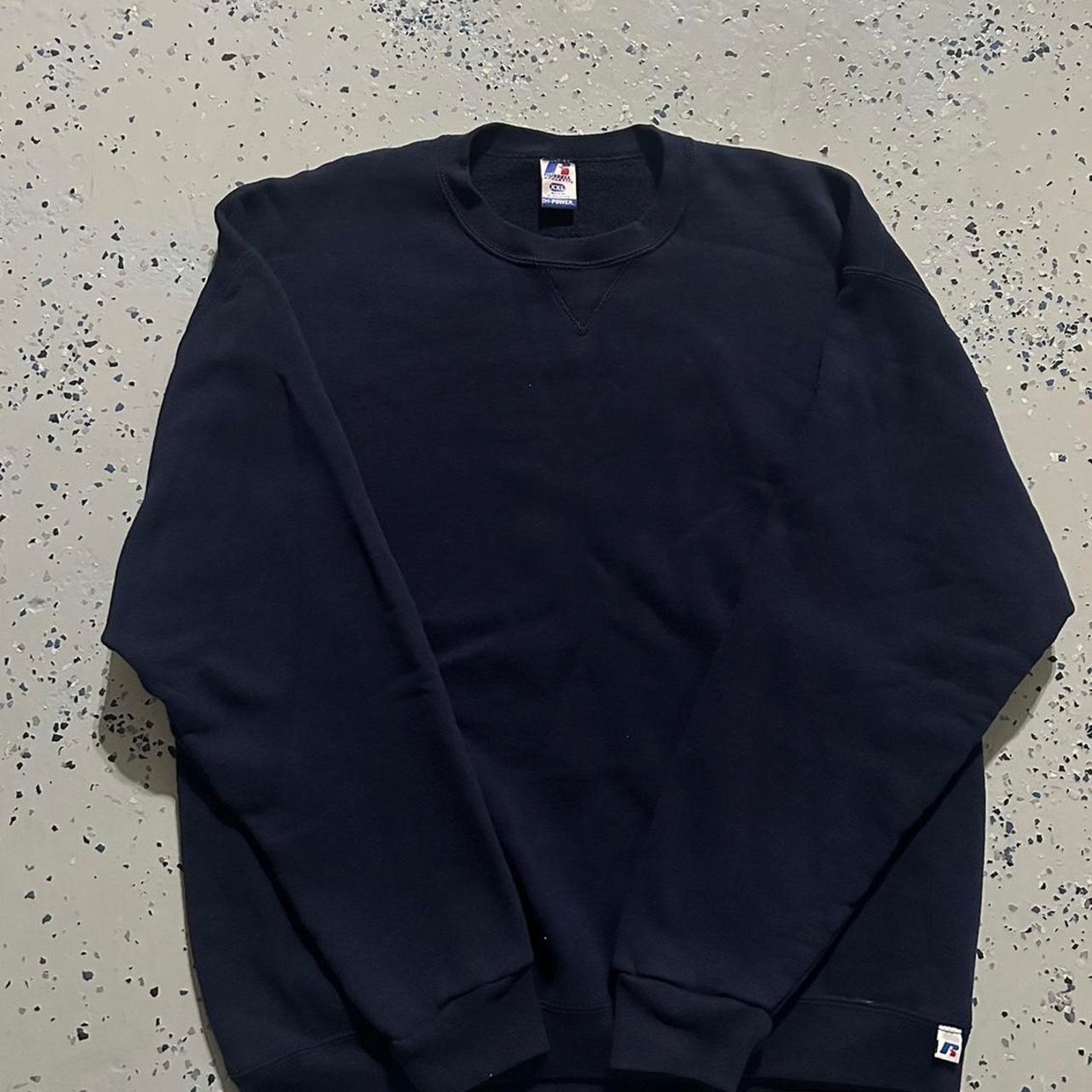 Russell Athletic 00s Navy Russell Athletic Crewneck Size US XL / EU 56 / 4 - 1 Thumbnail