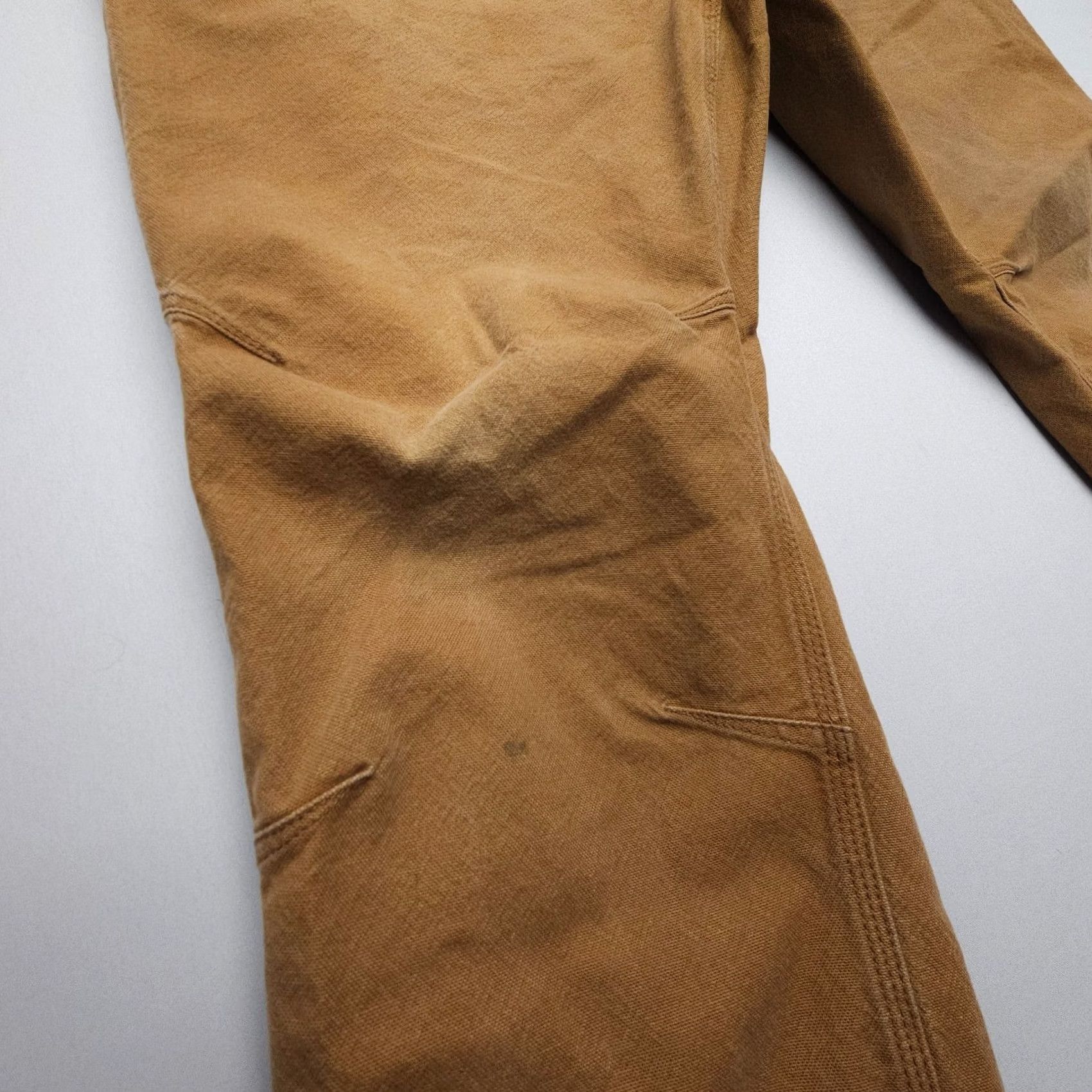 Carhartt Carhartt Mens Rugged Flex Carpenter Pants Straight Duck 40 x 26 Brown Canvas 5-Pocket Regular Inseam 26 Front Flat Front Shoes? Size US 40 / EU 56 - 4 Thumbnail