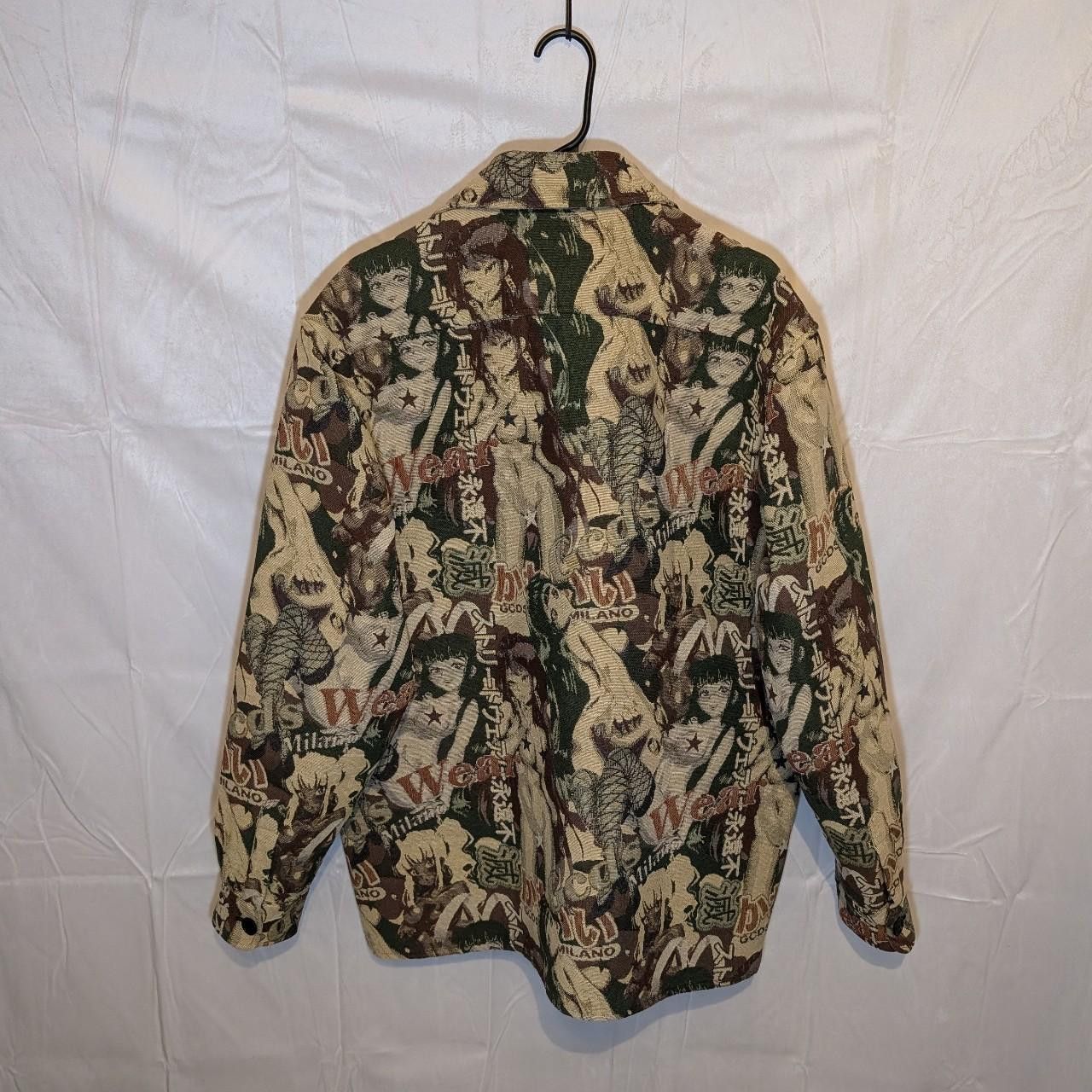 GCDS Anime Girl Military Jacket Size US XL / EU 56 / 4 - 2 Thumbnail