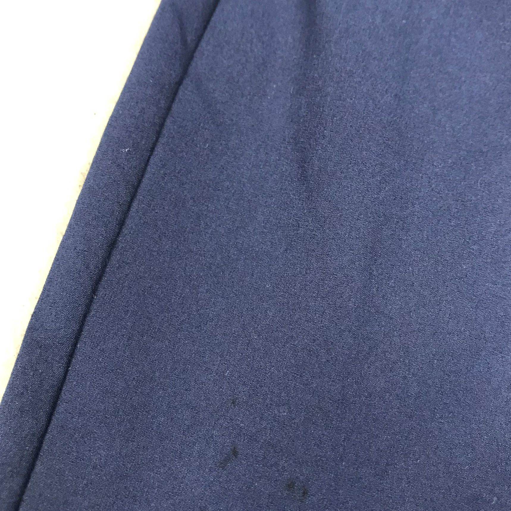 Parker Holderness & Bourne Mens Pants Casual Chino 36x25 Navy Blue Regular Flat Front Zip Pockets Logo Size US 36 / EU 52 - 4 Thumbnail