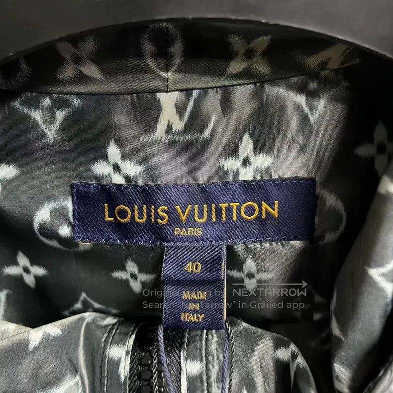 Louis Vuitton Louis Vuitton Navy Hooded Parka Jacket Size S / US 4 / IT 40 - 2 Thumbnail