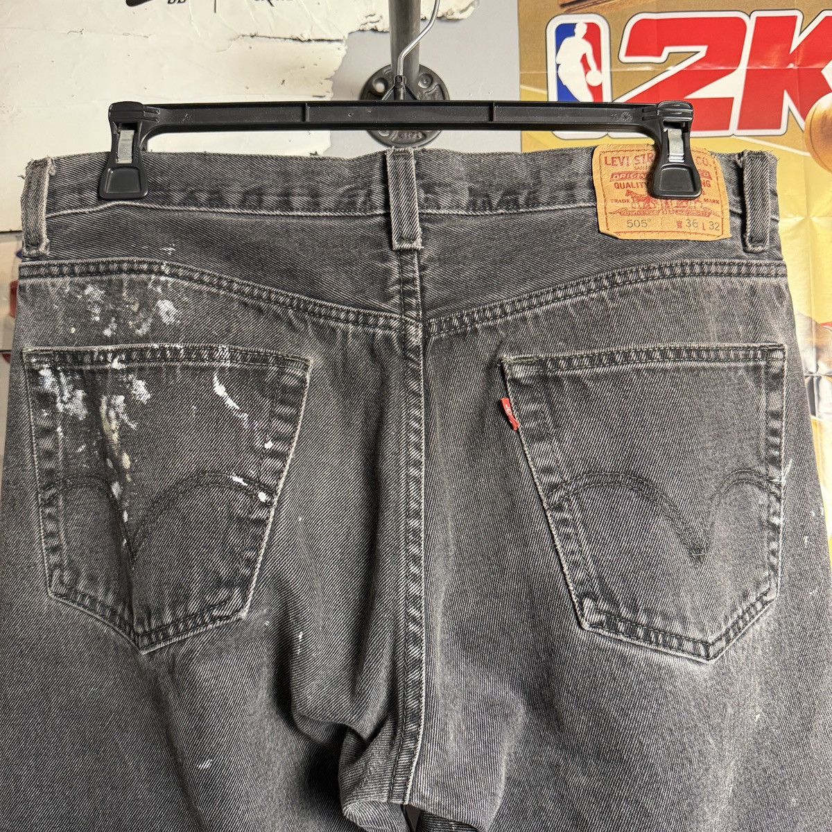 Levi's Paint splattered levis 505 Size US 36 / EU 52 - 3 Thumbnail