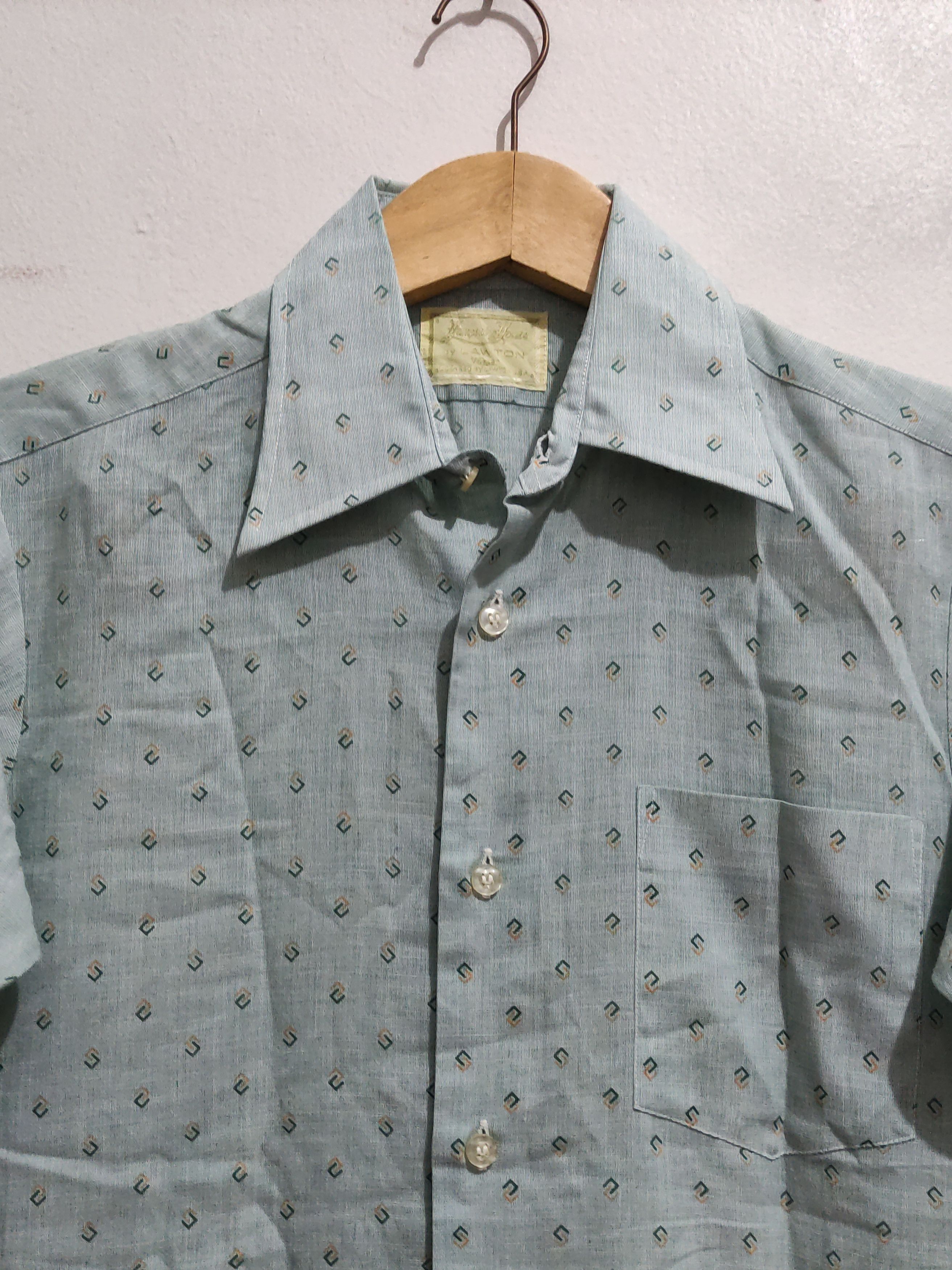 Levi's Vintage Clothing × Vintage Vintage Lawton Shirt 70s, Small Plaid Pattern Size US M / EU 48-50 / 2 - 9 Thumbnail