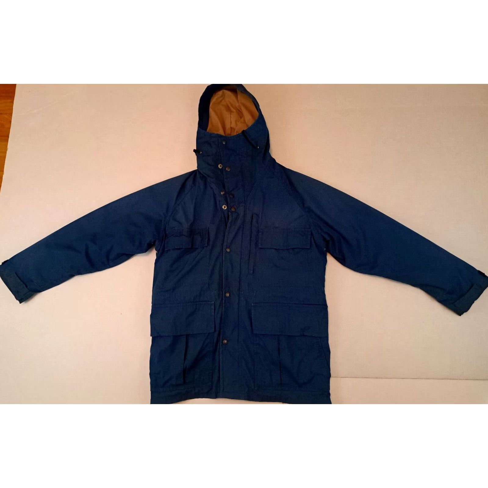 Vintage VINTAGE Stearns Jacket Parka XL Men Blue Canvas Zip&Button 3M Lining Outdoor USA Hunting Pockets Size US XL / EU 56 / 4 - 4 Thumbnail