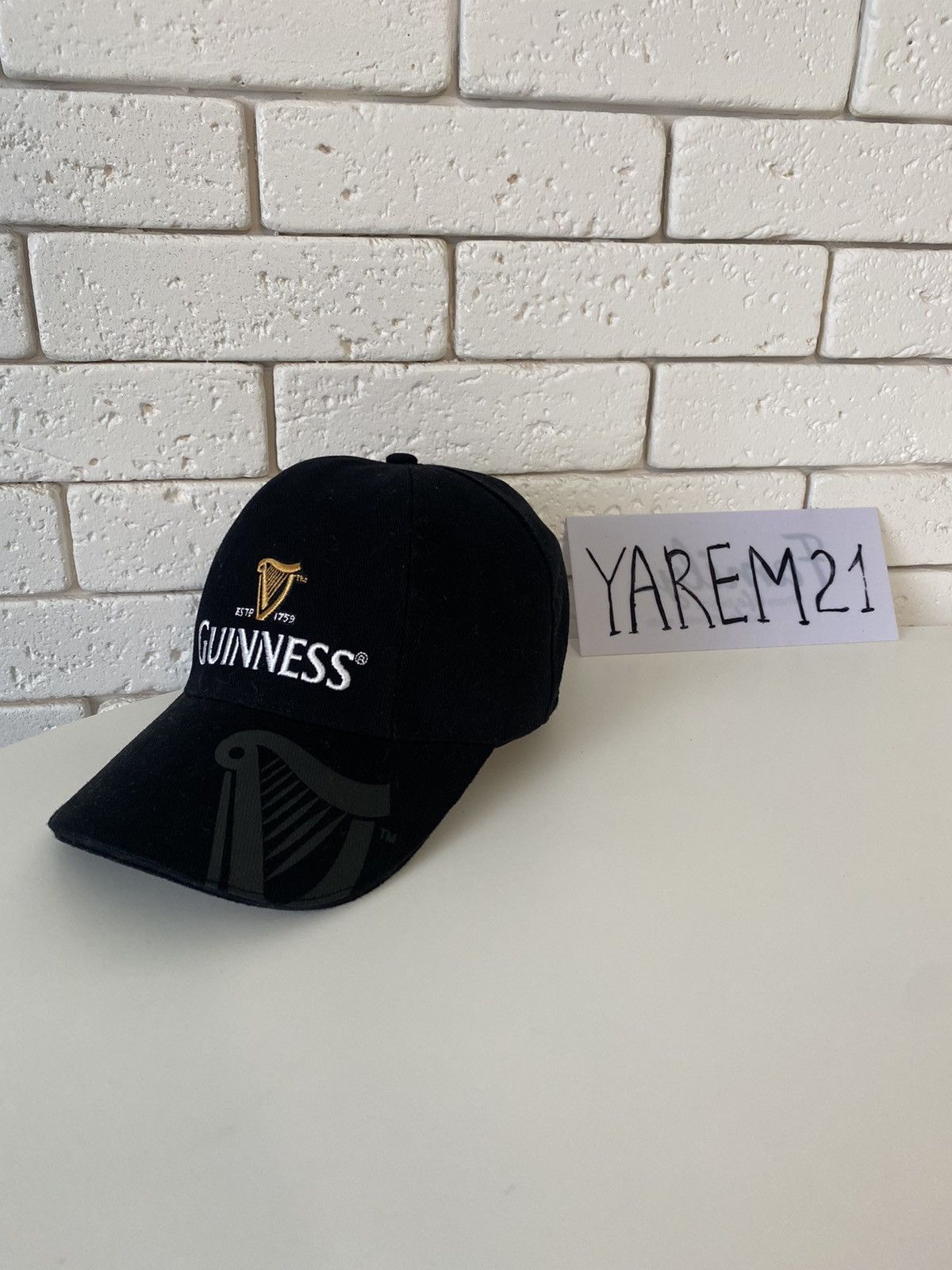 Vintage Guinness cap hat Size ONE SIZE - 1 Thumbnail