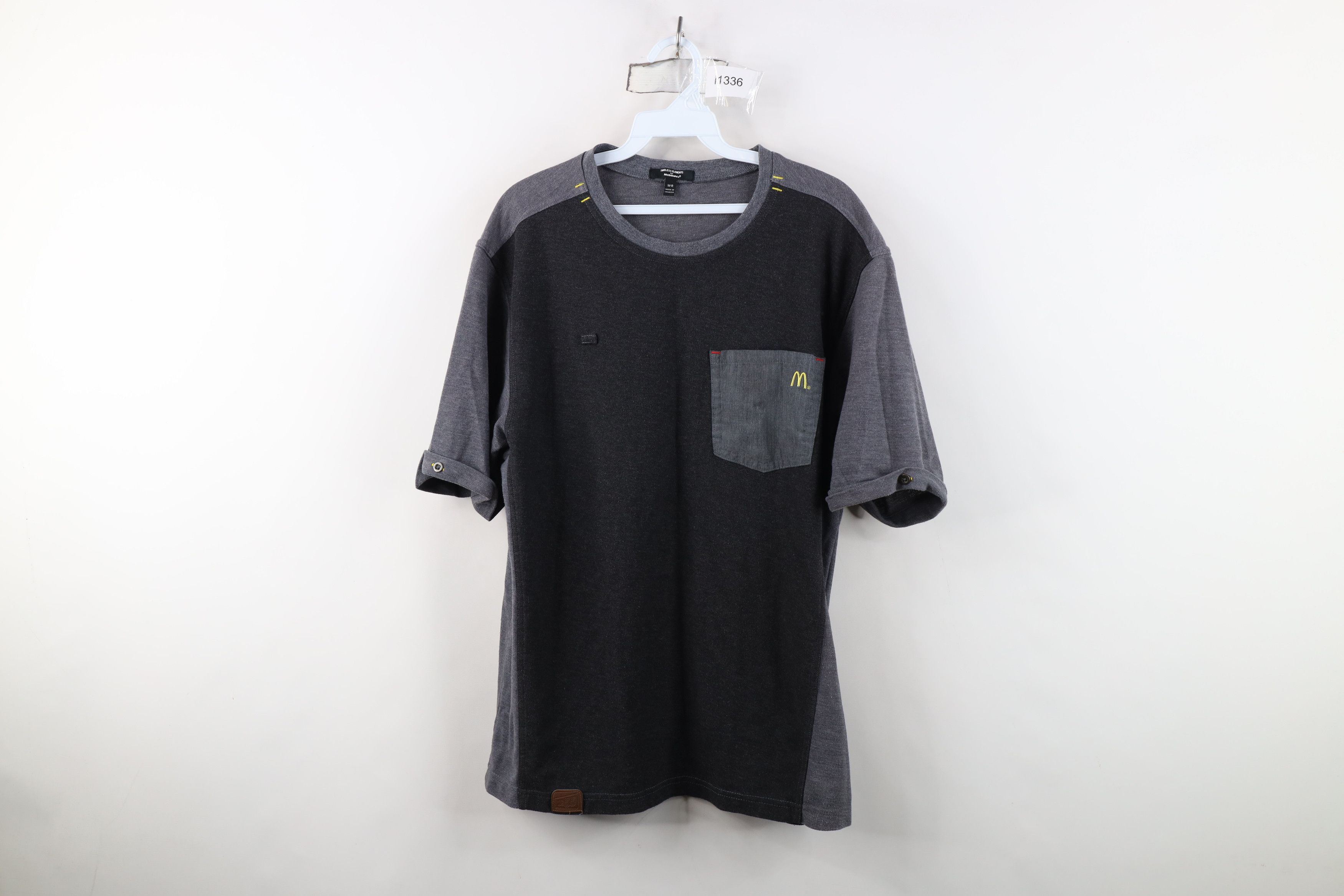 Vintage Vintage Y2K McDonalds Fast Food Block Employee T-Shirt Gray Size US M / EU 48-50 / 2 - 1 Thumbnail