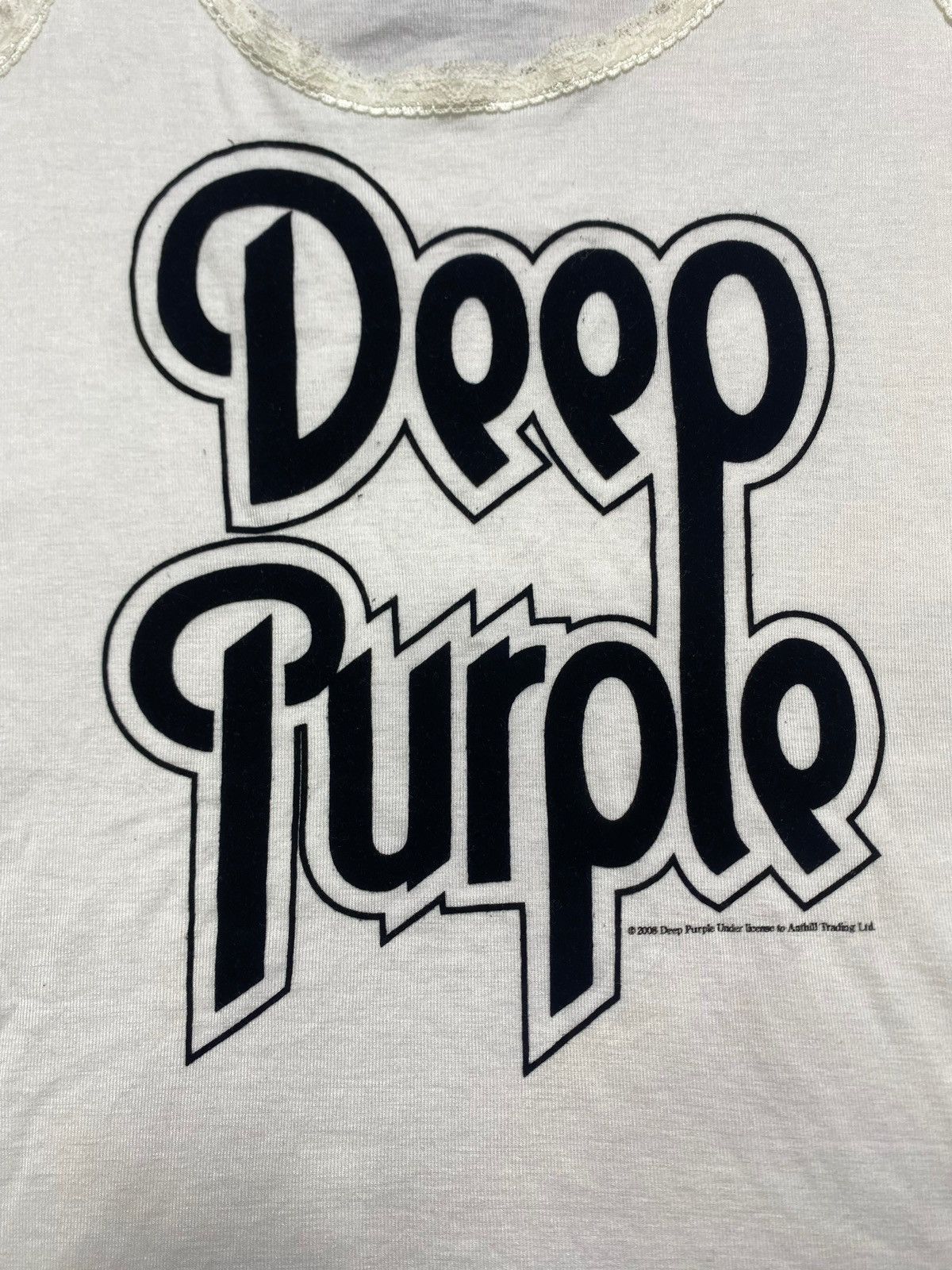 Band Tees VINTAGE DEEP PURPLE 2008 SLEEVELESS Size S / US 4 / IT 40 - 6 Thumbnail